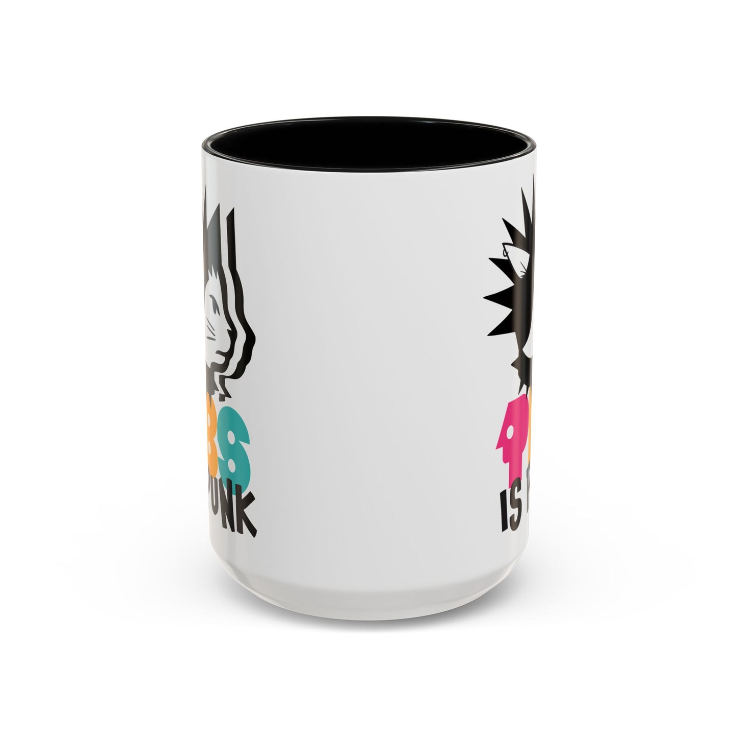 PBS is PUNK Cat Accent Coffee Mug (11, 15oz)