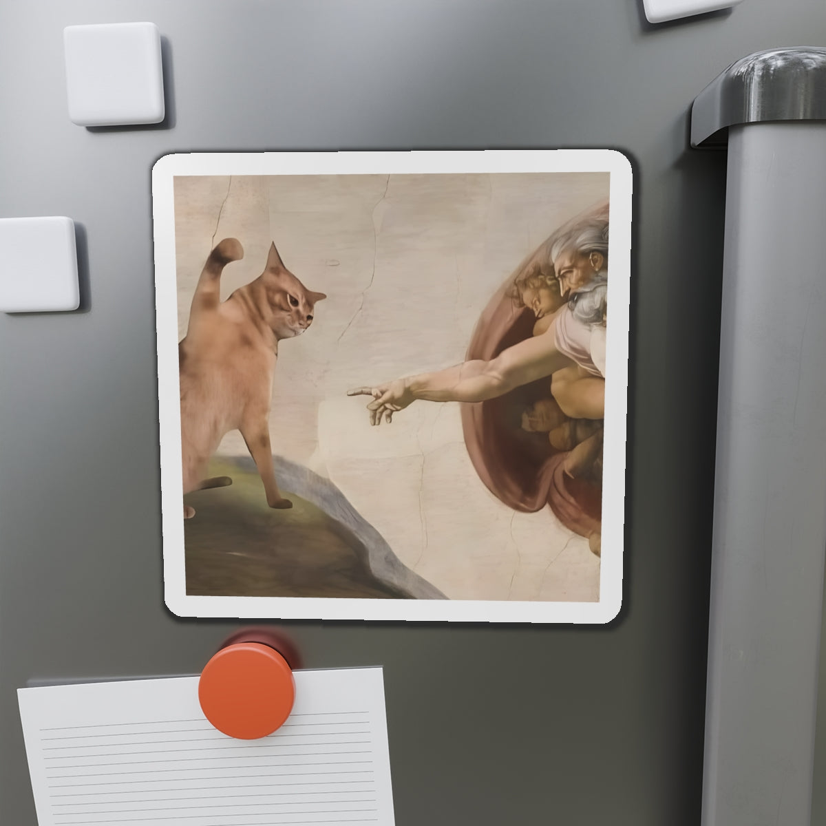 Creation of Cat Die-Cut Magnets