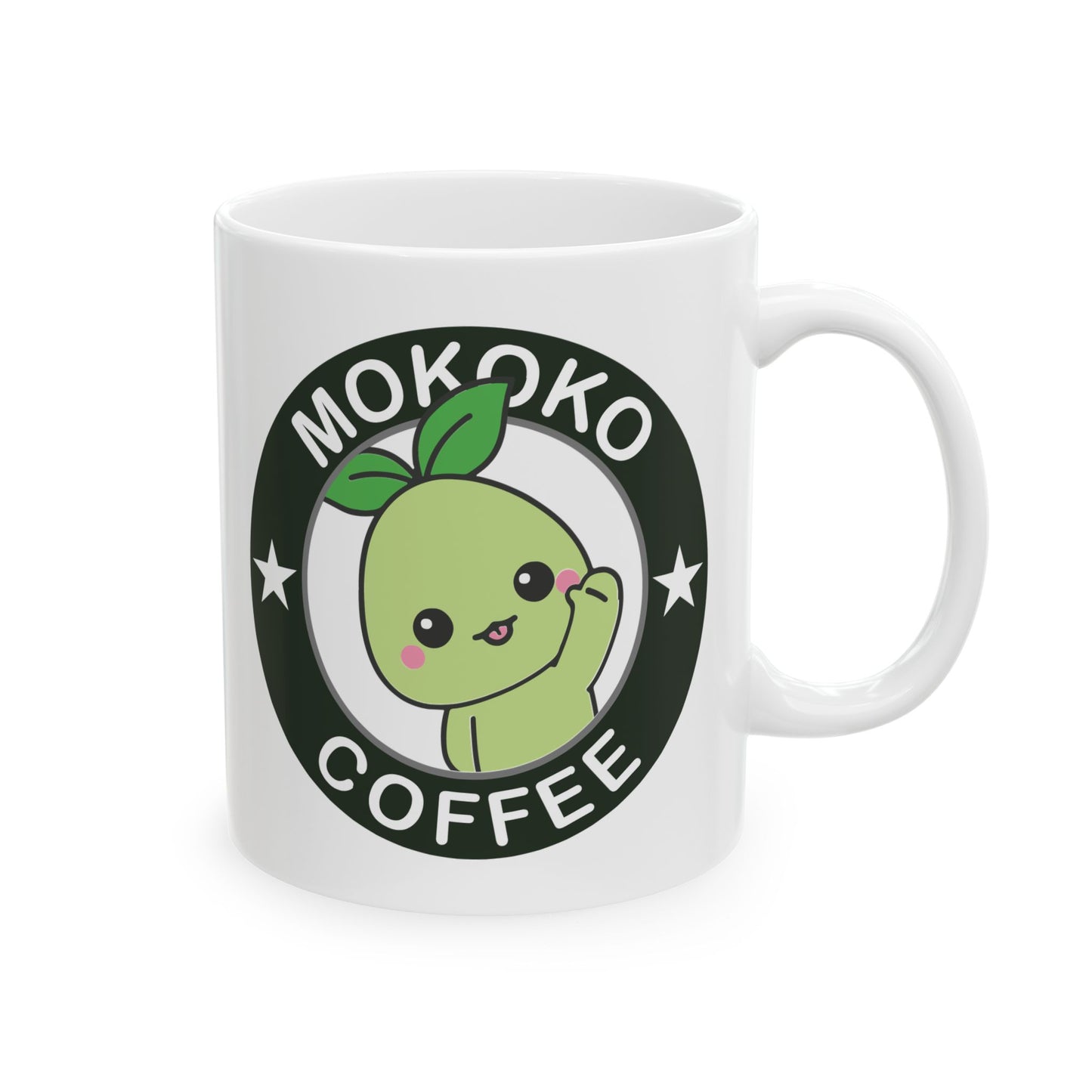 Lost Ark Mokoko Coffee Ceramic Mug, (11oz, 15oz)