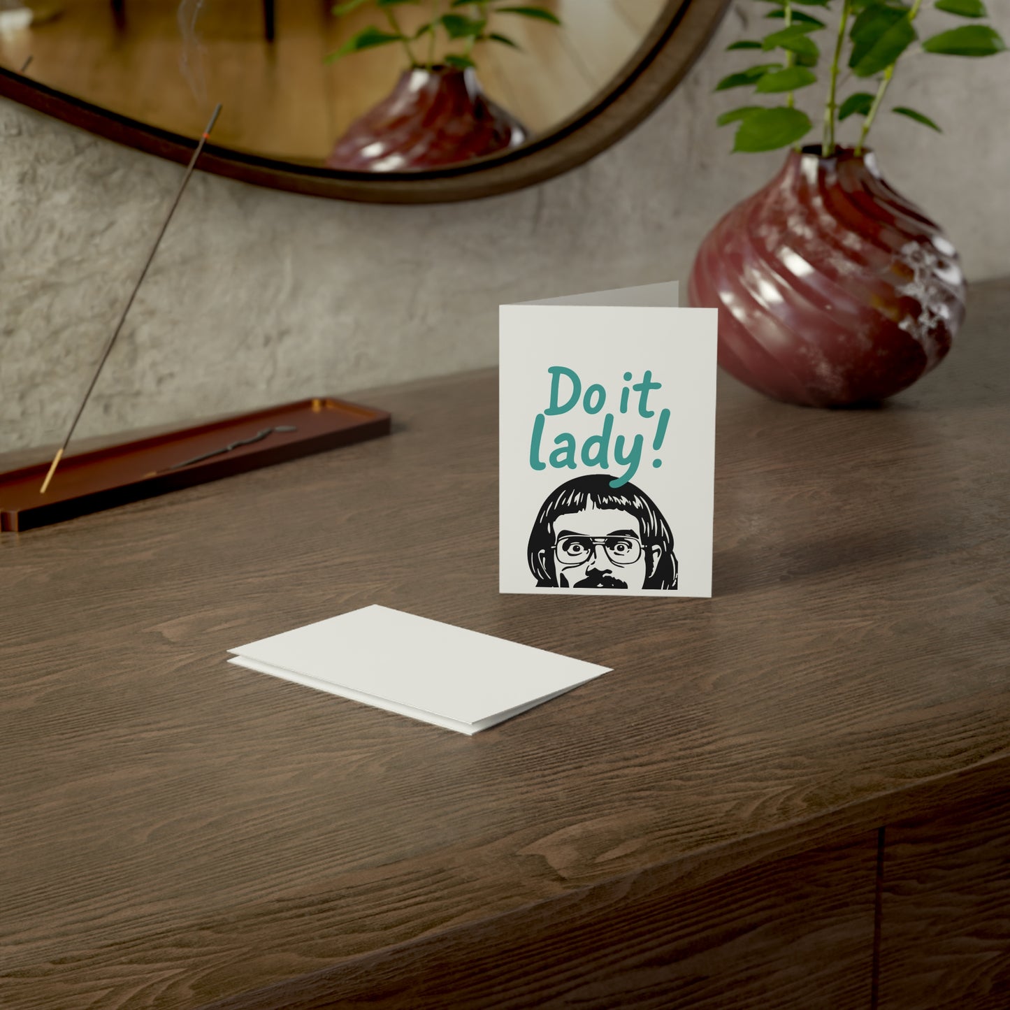Chit Do it Lady! Birthday Greeting Cards (1, 10, 30, and 50pcs)