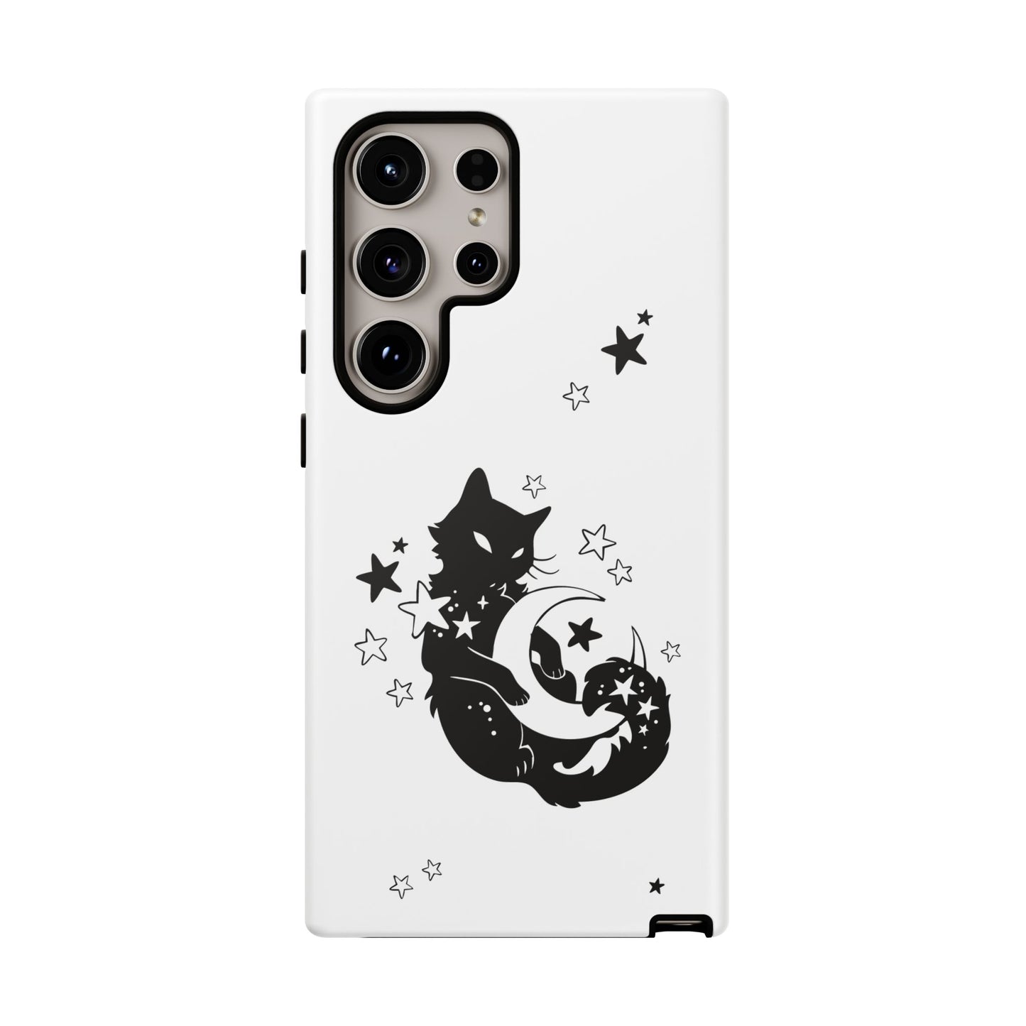 Moon Kitty Amongst the Stars Tough Cases