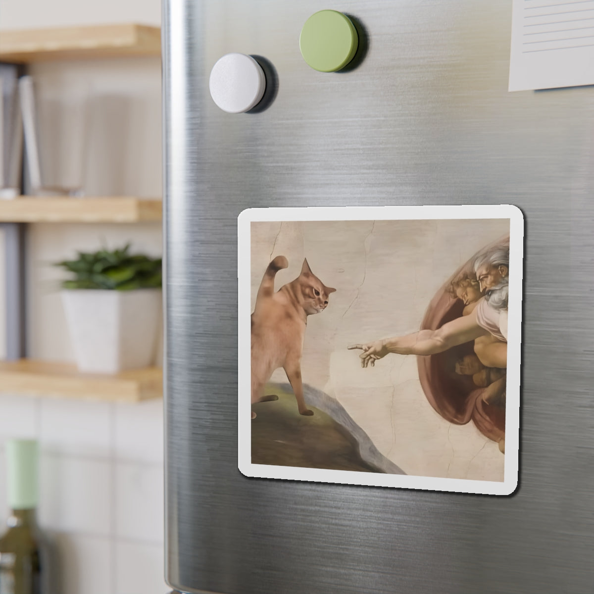 Creation of Cat Die-Cut Magnets