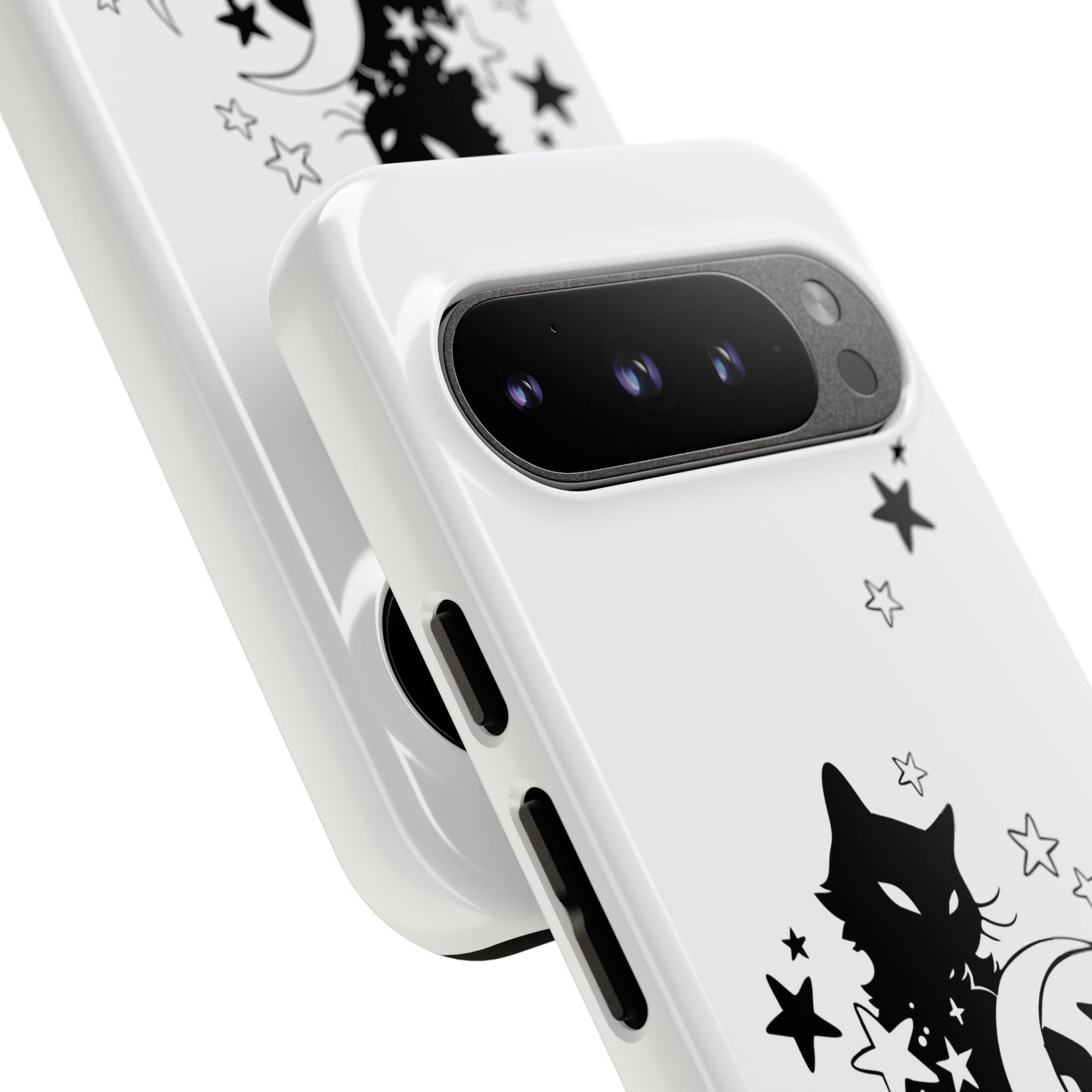 Moon Kitty Amongst the Stars Tough Cases