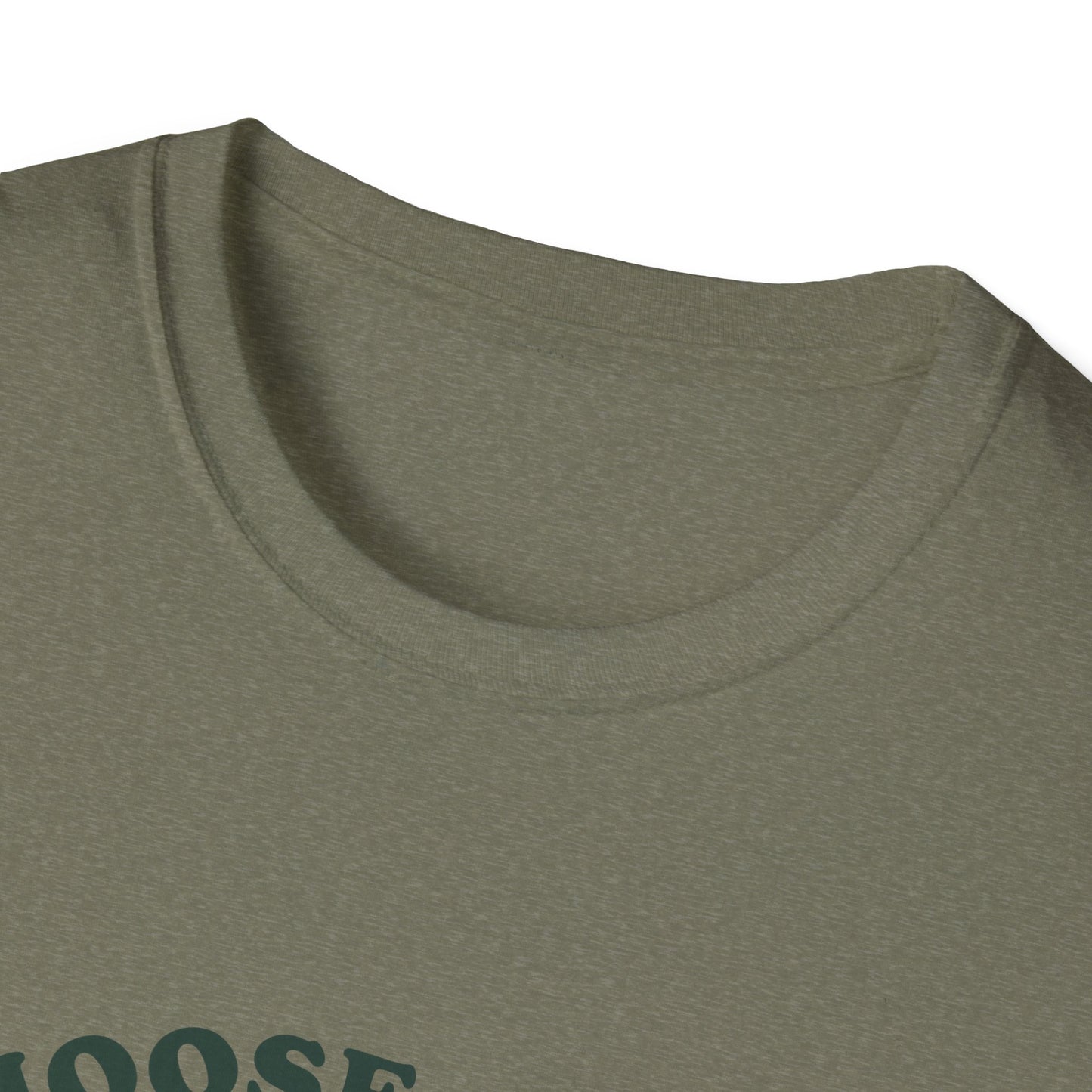 I Choose the Bear Shirt, Wilderness Humor Tee for Introverts and Nature Lovers