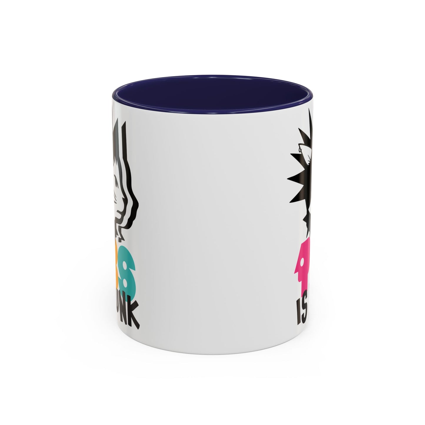 PBS is PUNK Cat Accent Coffee Mug (11, 15oz)