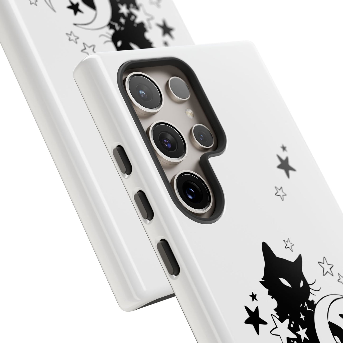 Moon Kitty Amongst the Stars Tough Cases