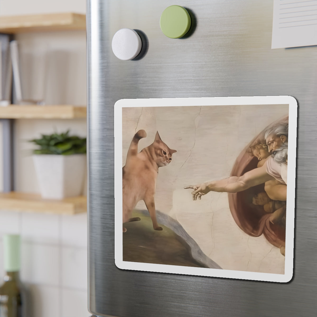 Creation of Cat Die-Cut Magnets