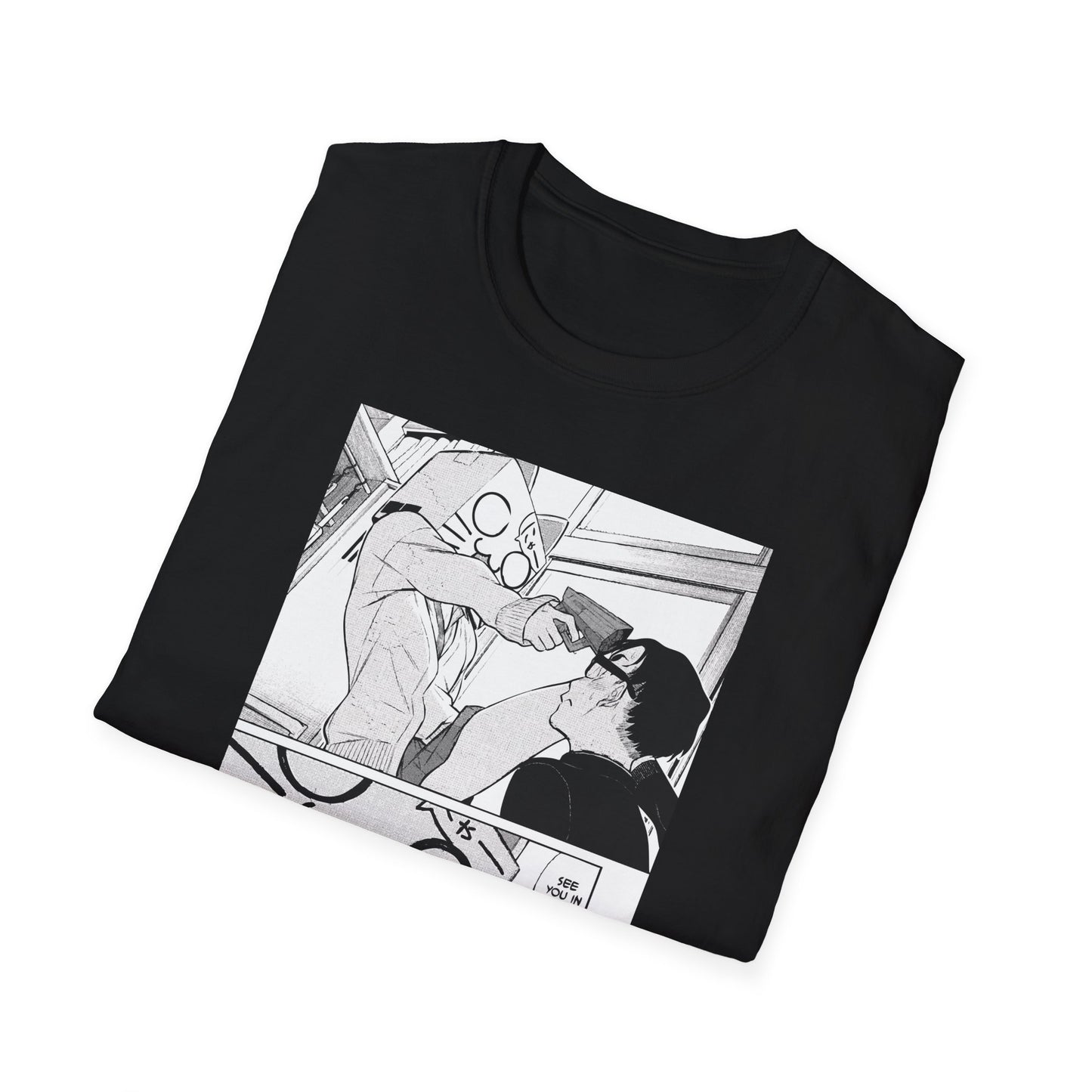 See You in hell Baby Box Cat Anime Shirt