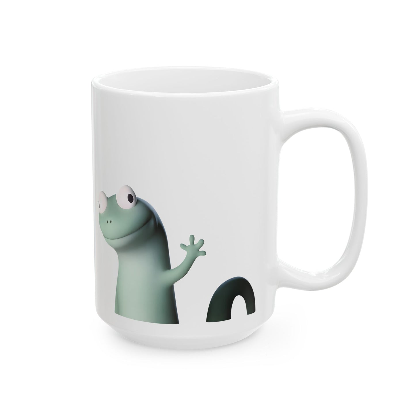 Elio Lizard Ceramic Mug, (11oz, 15oz)