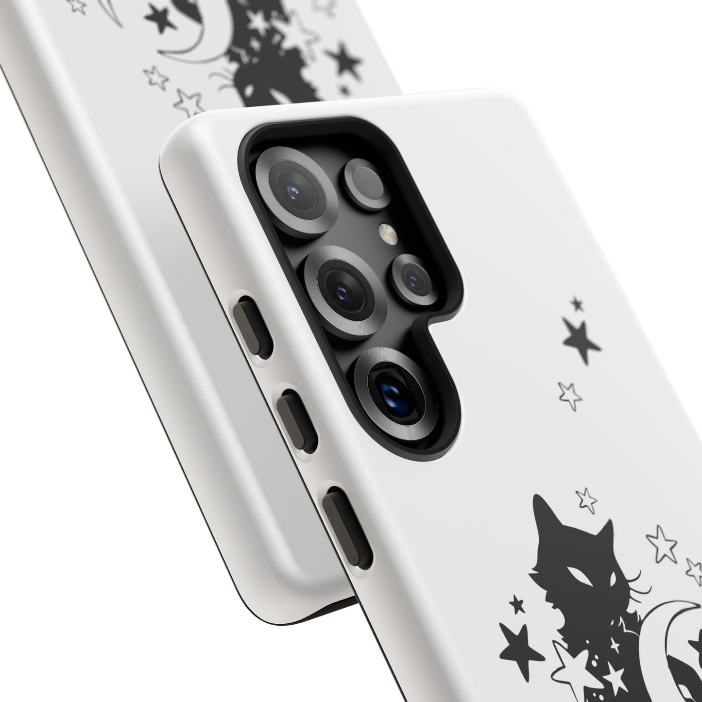 Moon Kitty Amongst the Stars Tough Cases