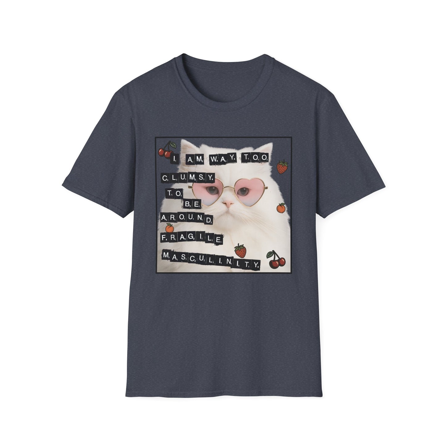Cat Fragile Masculinity T-Shirt