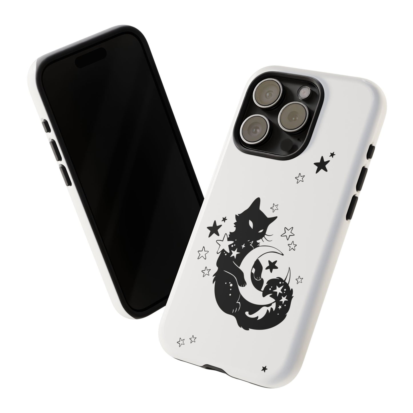 Moon Kitty Amongst the Stars Tough Cases