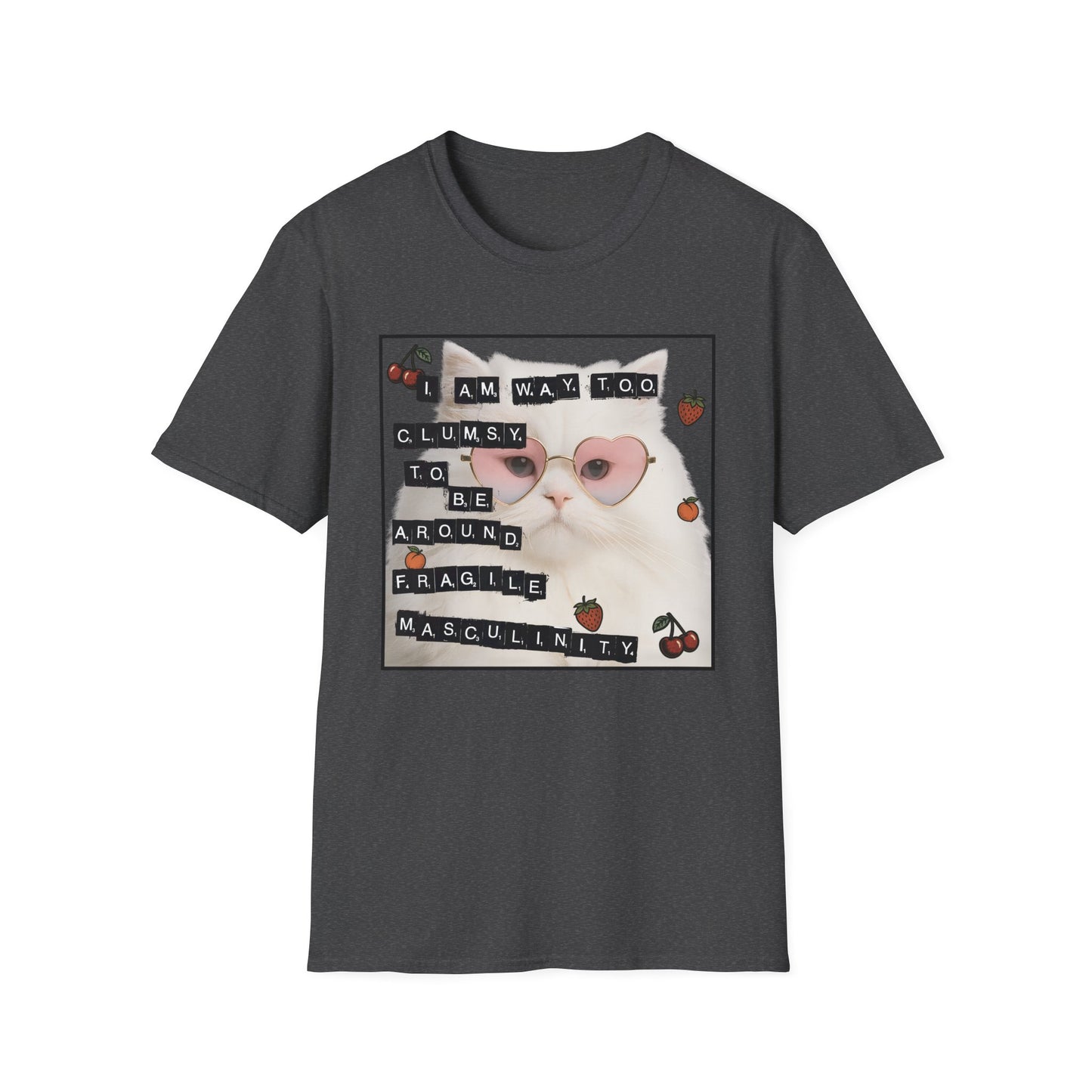 Cat Fragile Masculinity T-Shirt