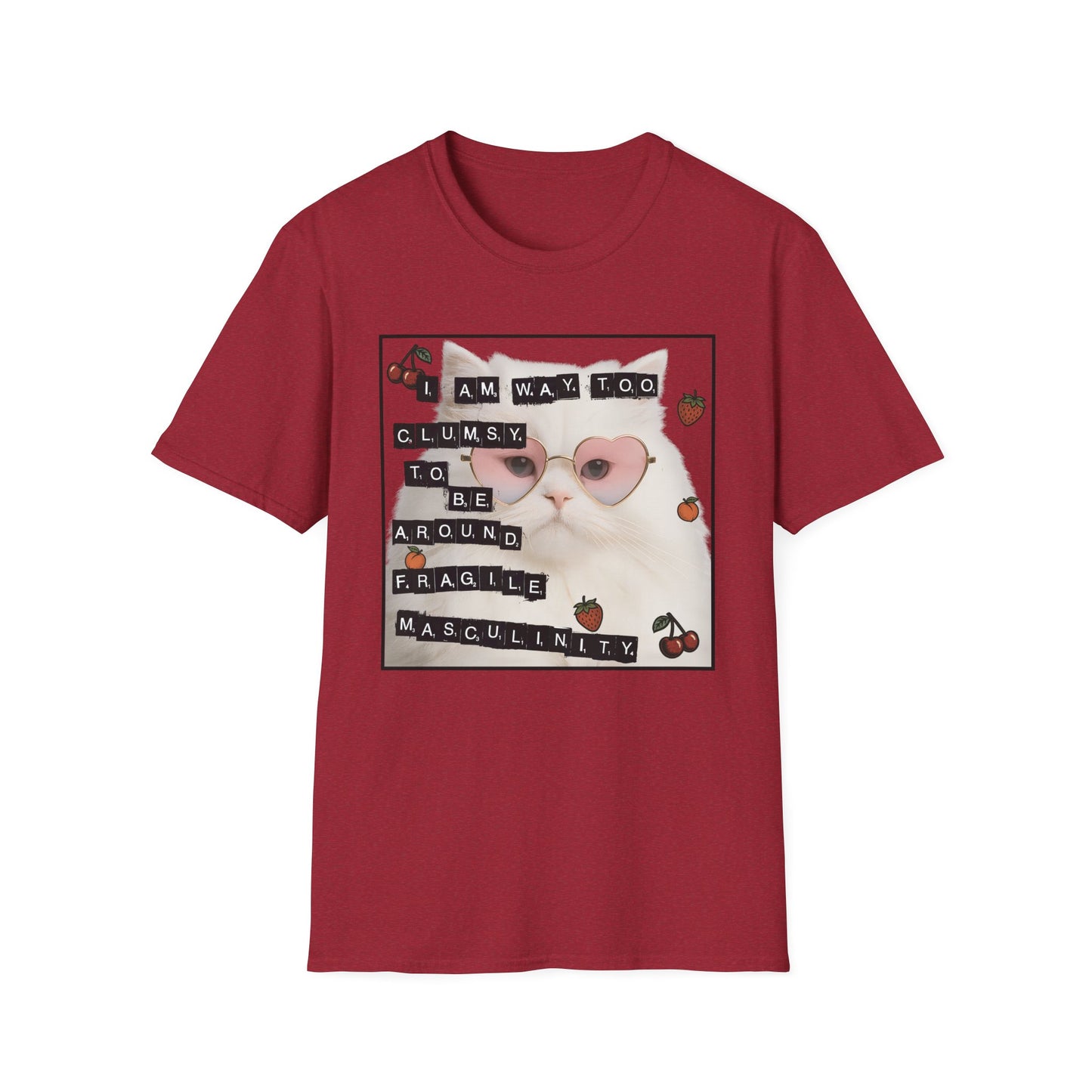 Cat Fragile Masculinity T-Shirt