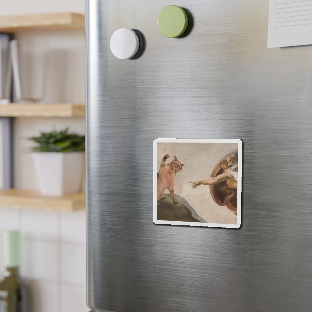 Creation of Cat Die-Cut Magnets