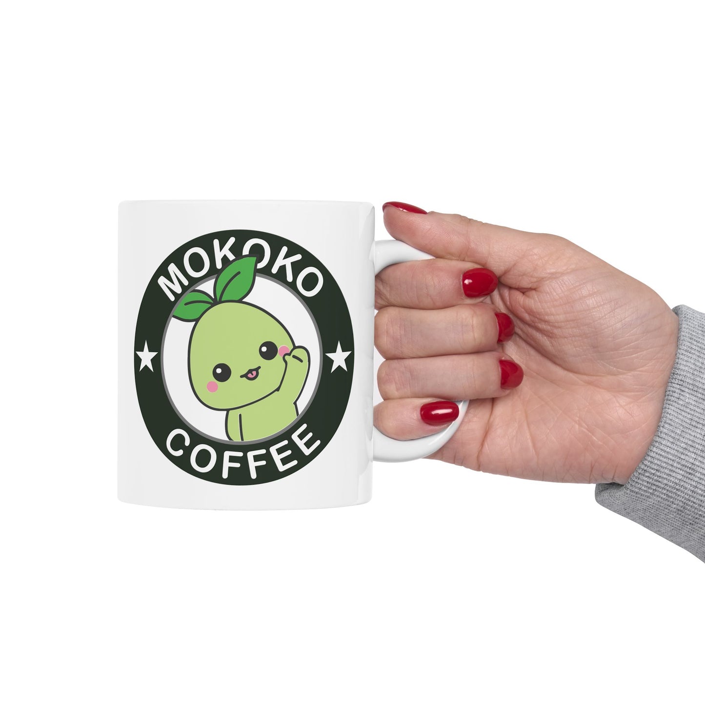 Lost Ark Mokoko Coffee Ceramic Mug, (11oz, 15oz)
