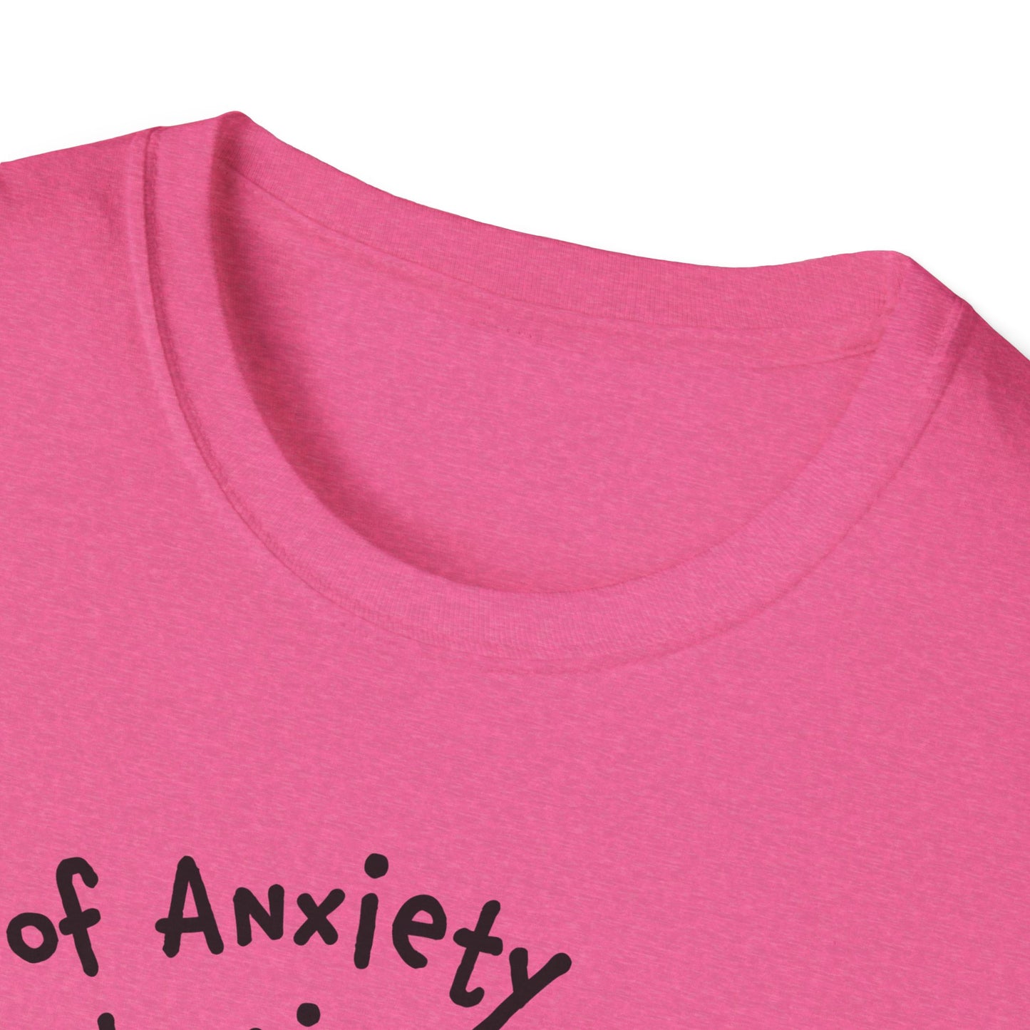 Full of Anxiety and Microplastics Tee, Relatable Mental Health Humor Design