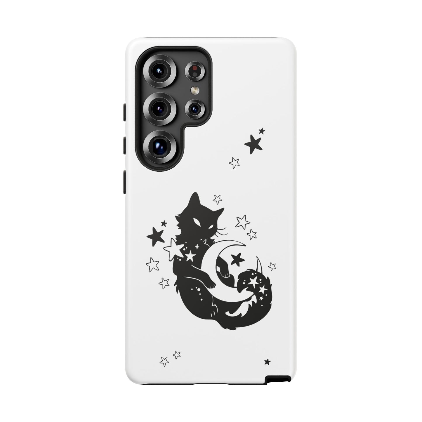 Moon Kitty Amongst the Stars Tough Cases