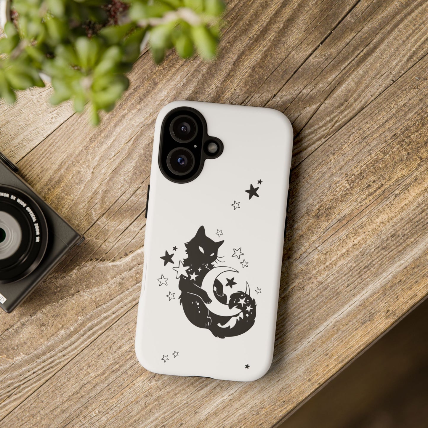 Moon Kitty Amongst the Stars Tough Cases