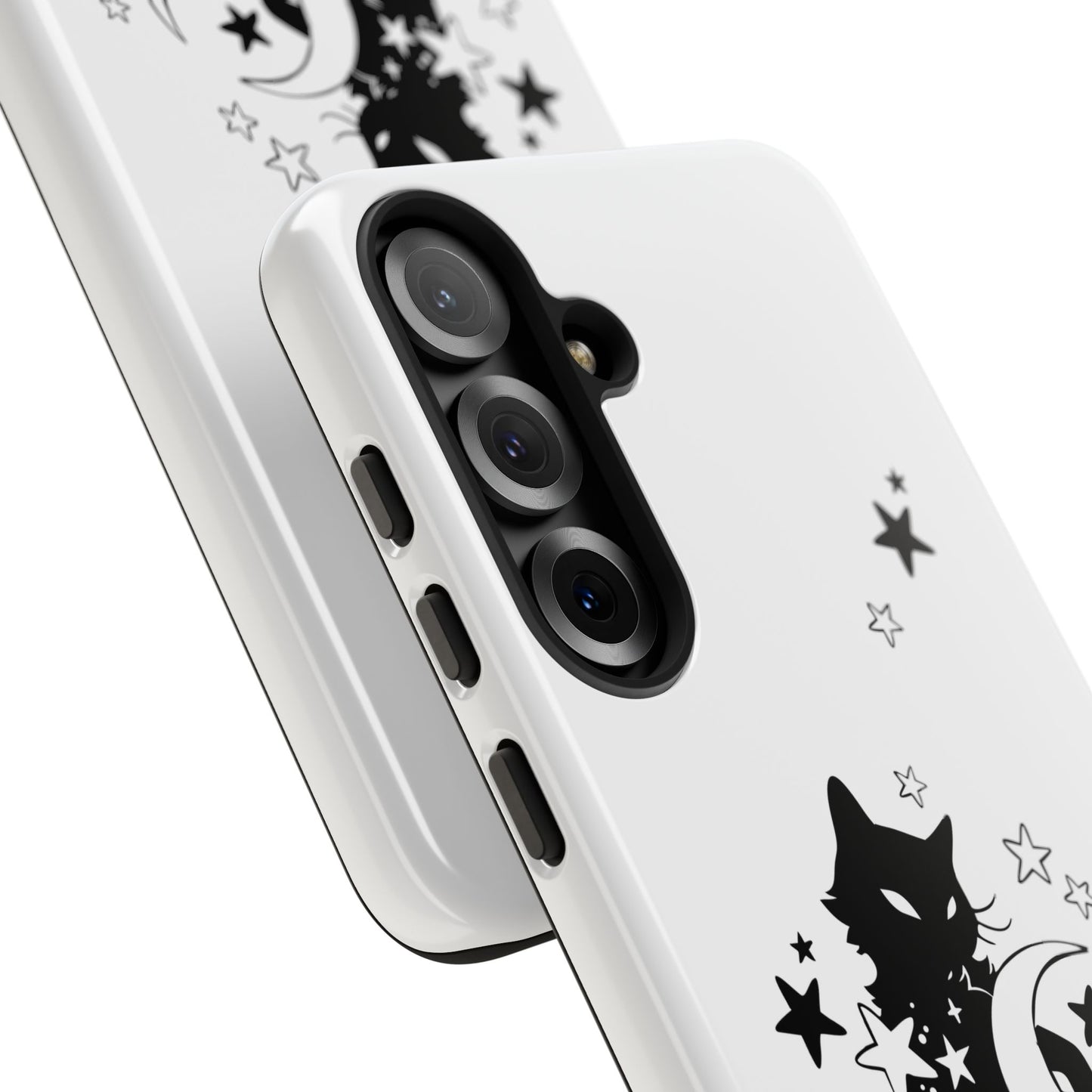 Moon Kitty Amongst the Stars Tough Cases