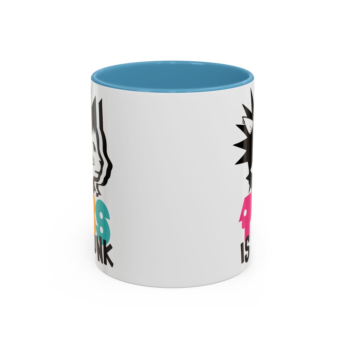PBS is PUNK Cat Accent Coffee Mug (11, 15oz)