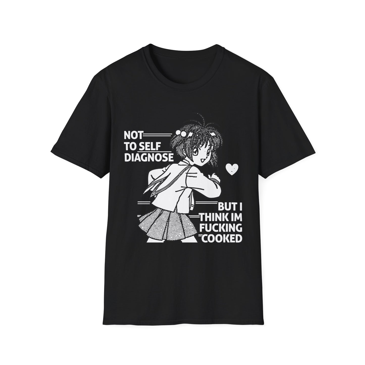 Cooked Manga Style Meme T-Shirt