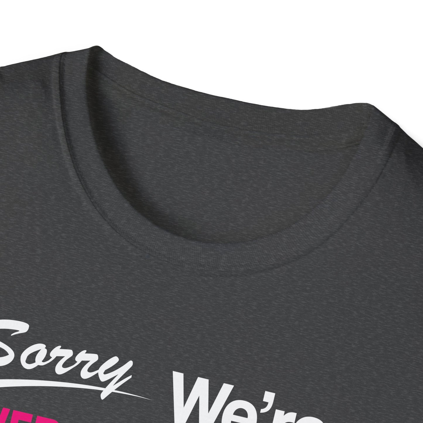 Sorry We're Overstimulanted T-Shirt