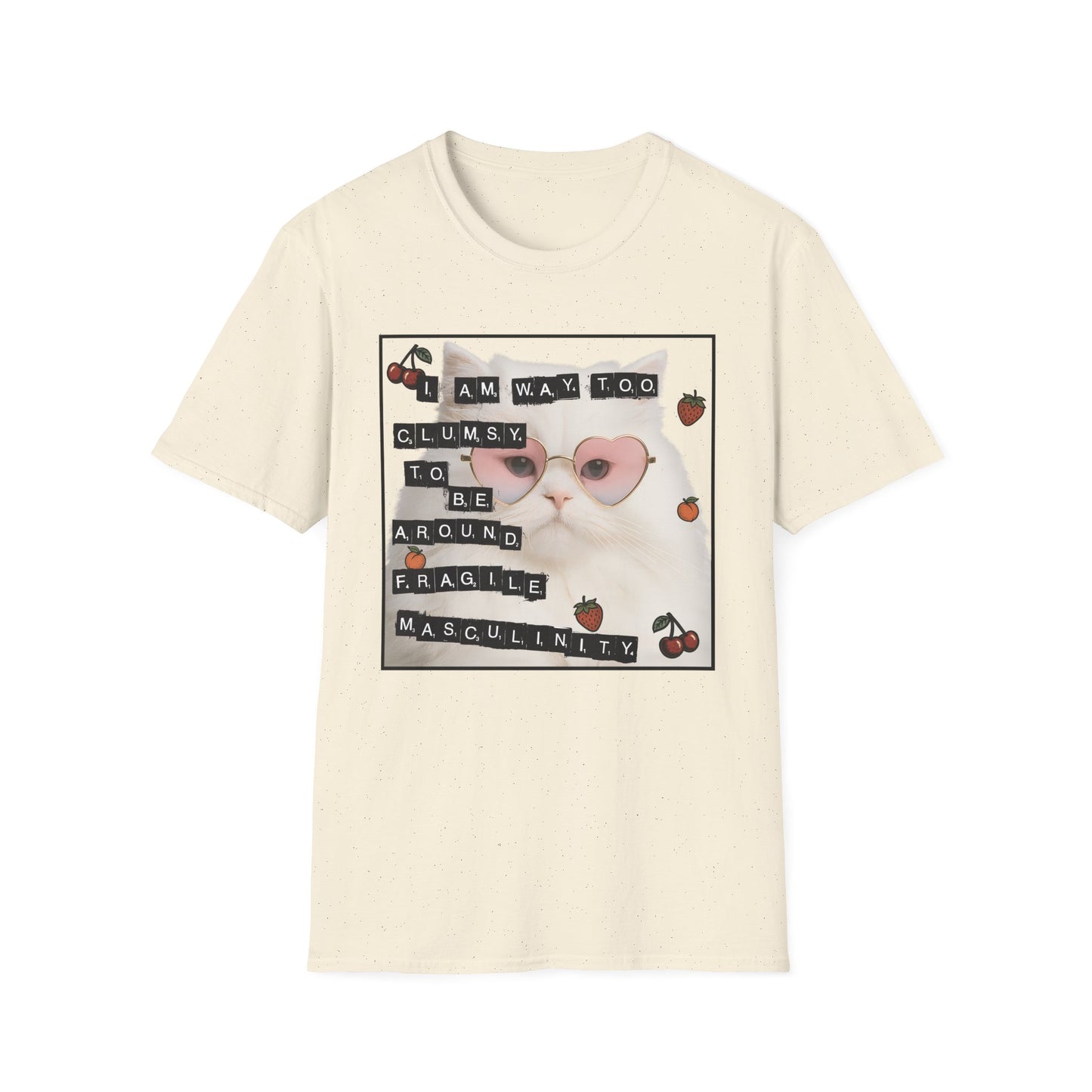 Cat Fragile Masculinity T-Shirt