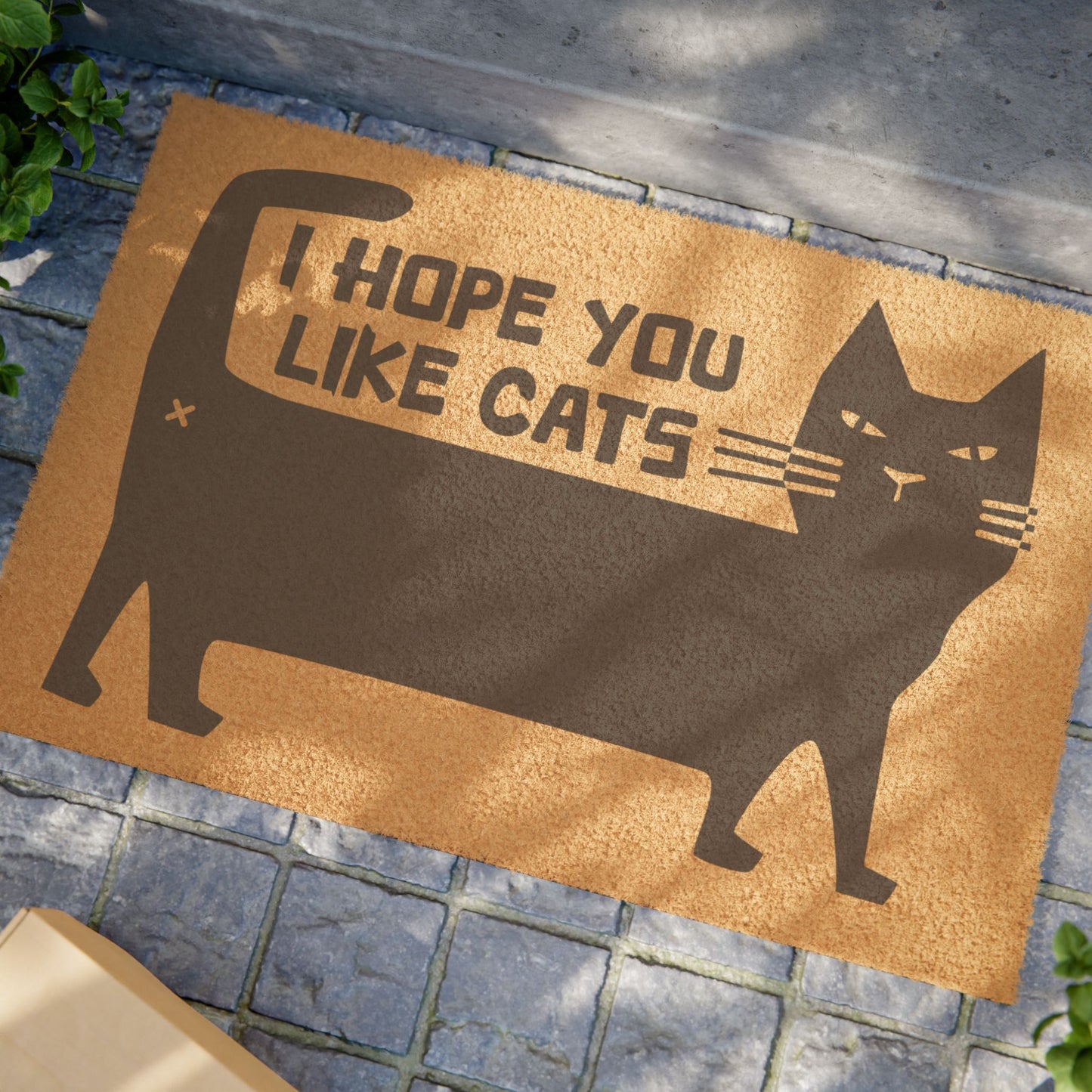 I Hope You Like Cats Doormat