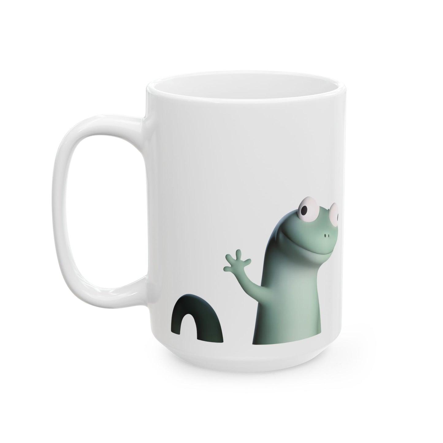 Elio Lizard Ceramic Mug, (11oz, 15oz)