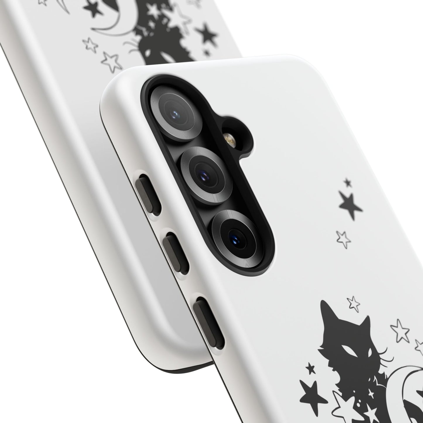 Moon Kitty Amongst the Stars Tough Cases