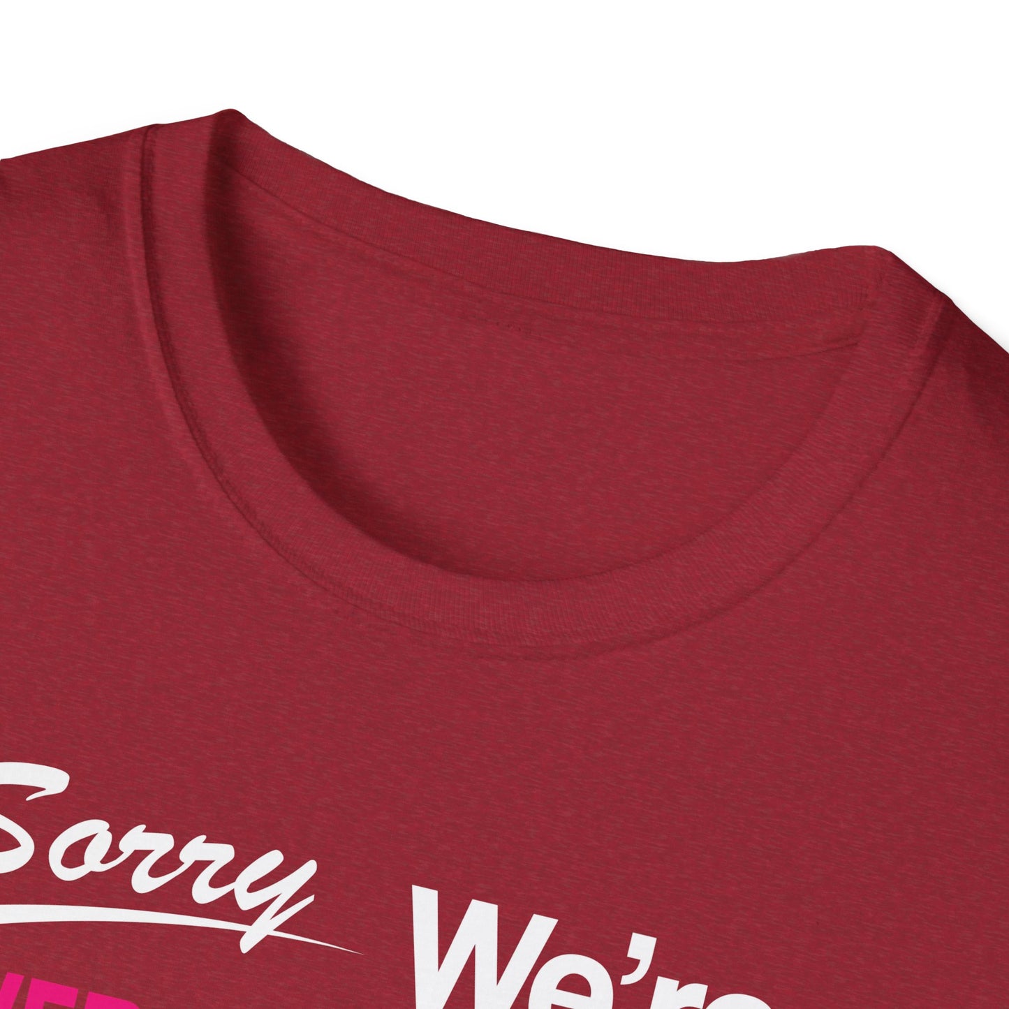 Sorry We're Overstimulanted T-Shirt