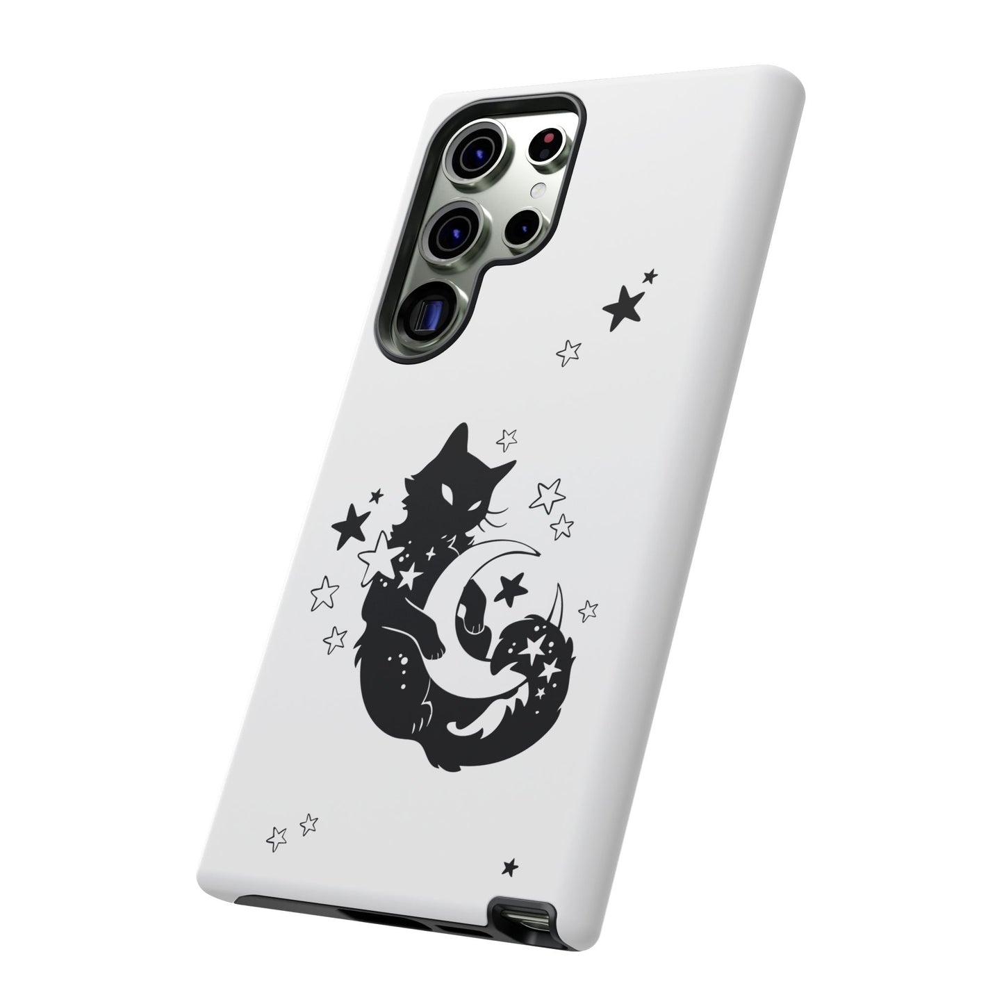 Moon Kitty Amongst the Stars Tough Cases