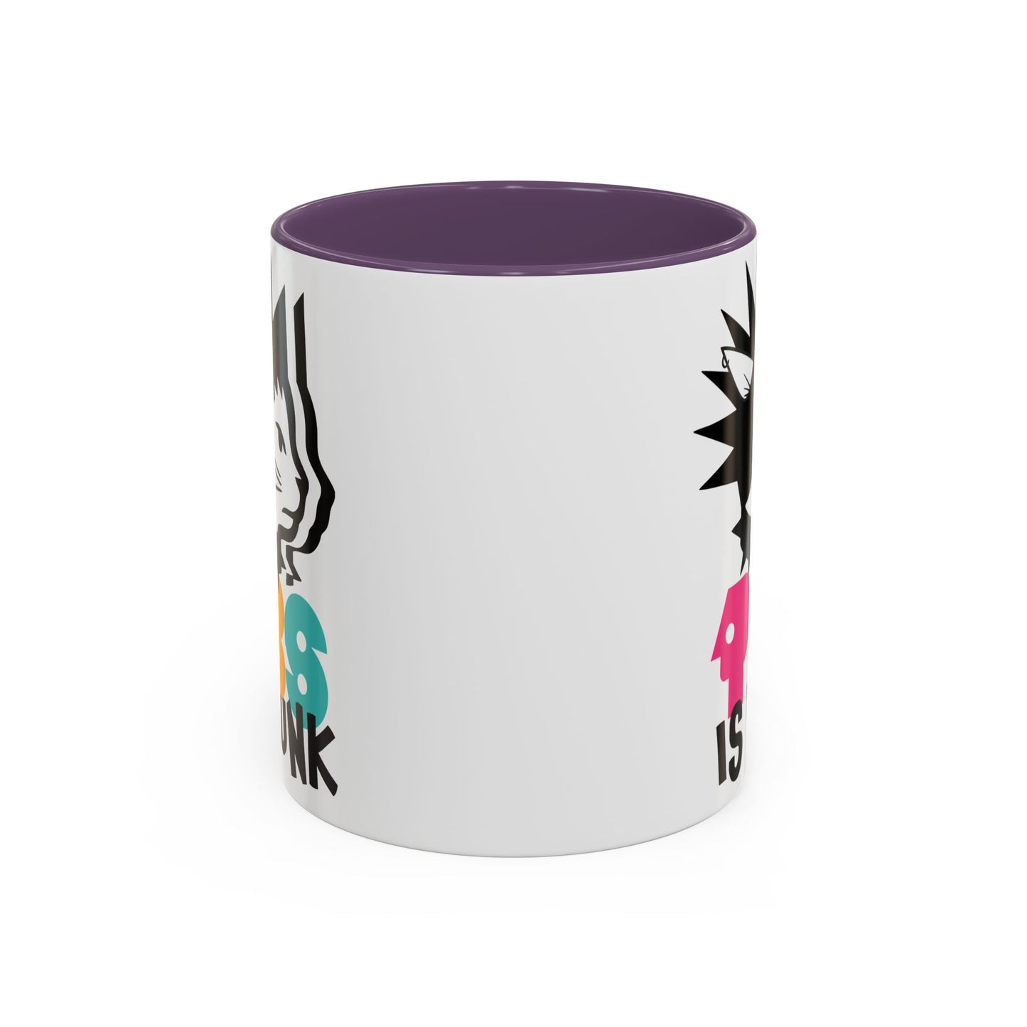 PBS is PUNK Cat Accent Coffee Mug (11, 15oz)