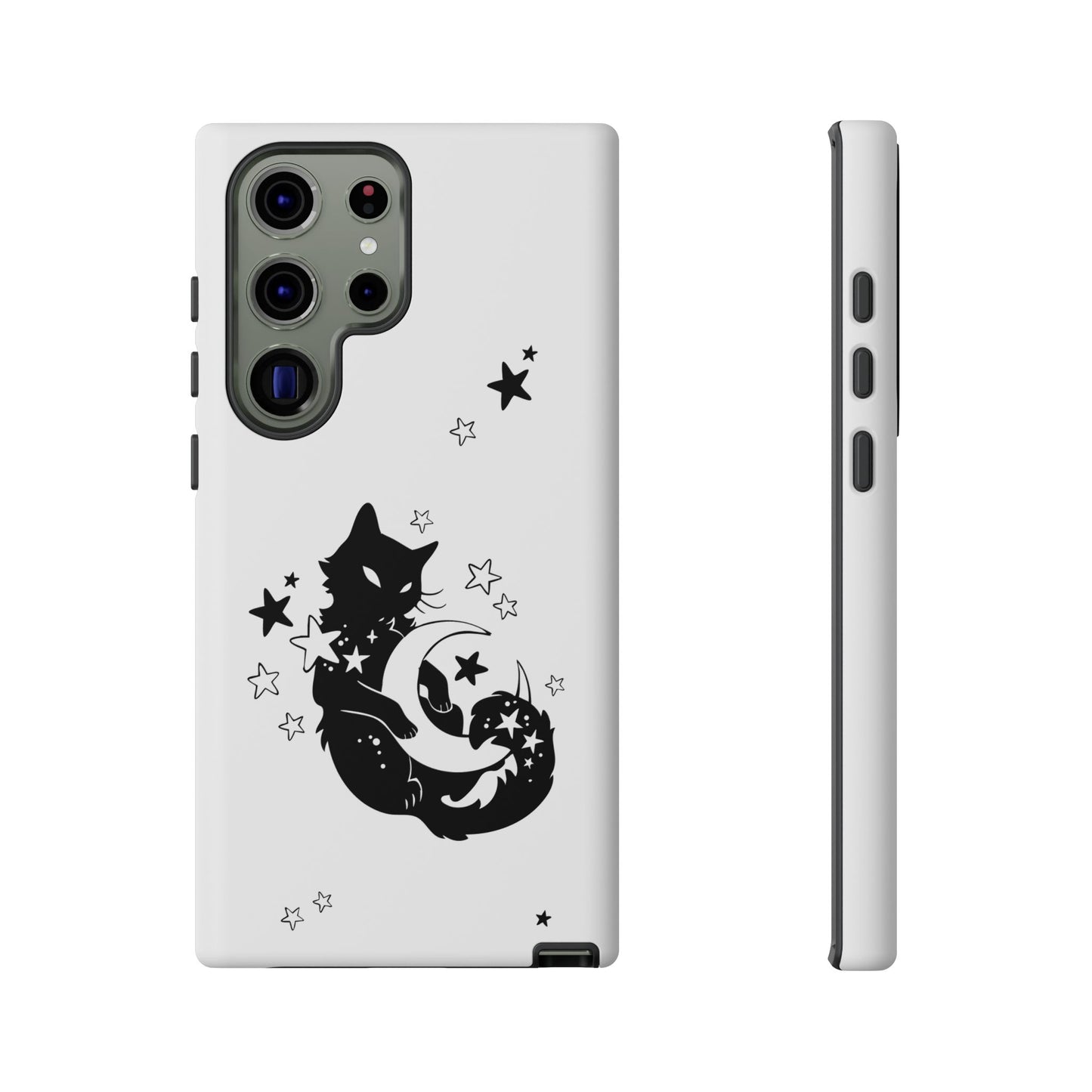 Moon Kitty Amongst the Stars Tough Cases