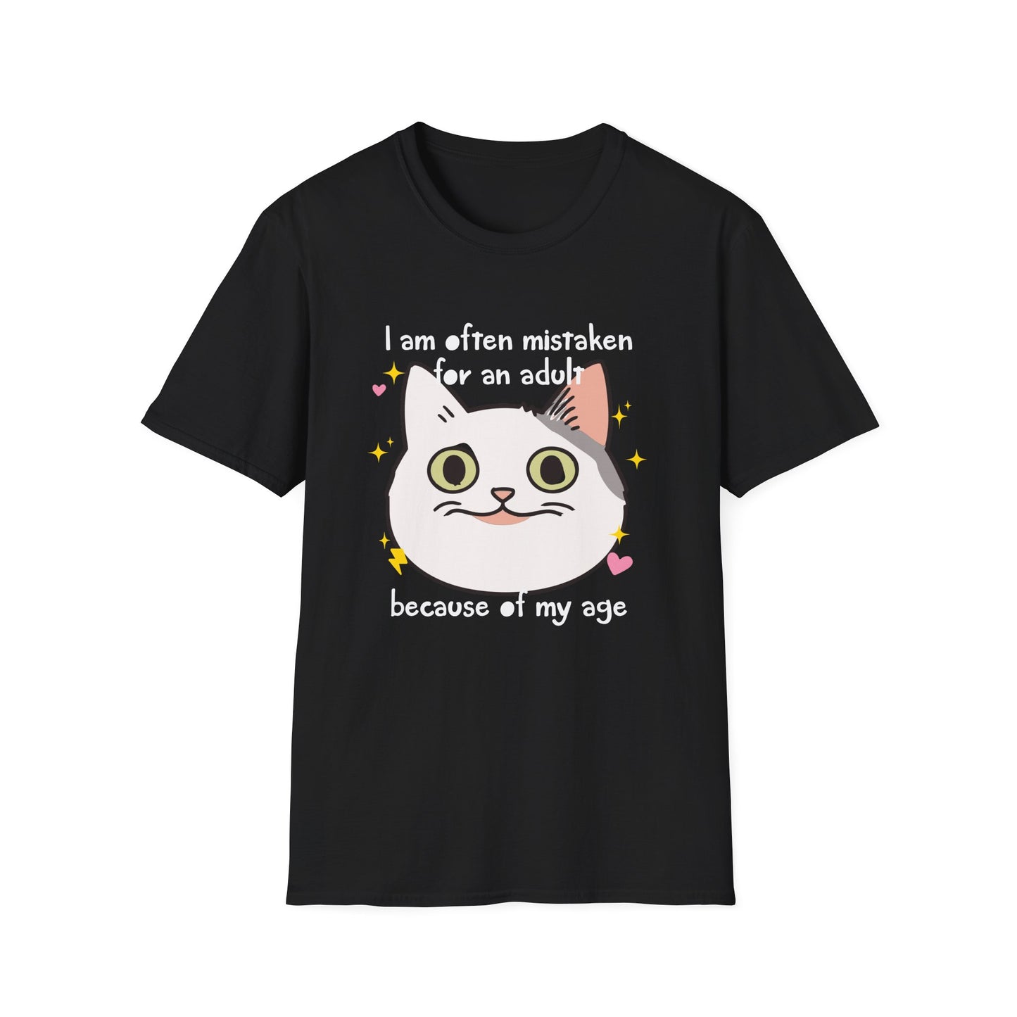 Mistaken for an Adult Because of My Age Funny Shirt
