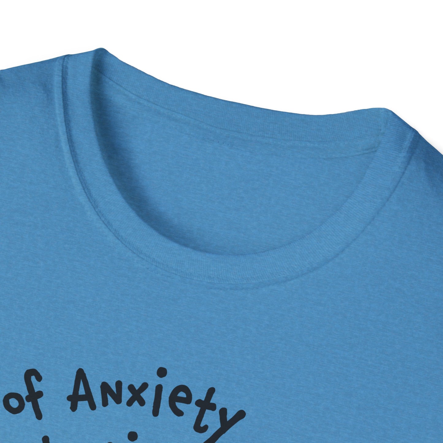 Full of Anxiety and Microplastics Tee, Relatable Mental Health Humor Design