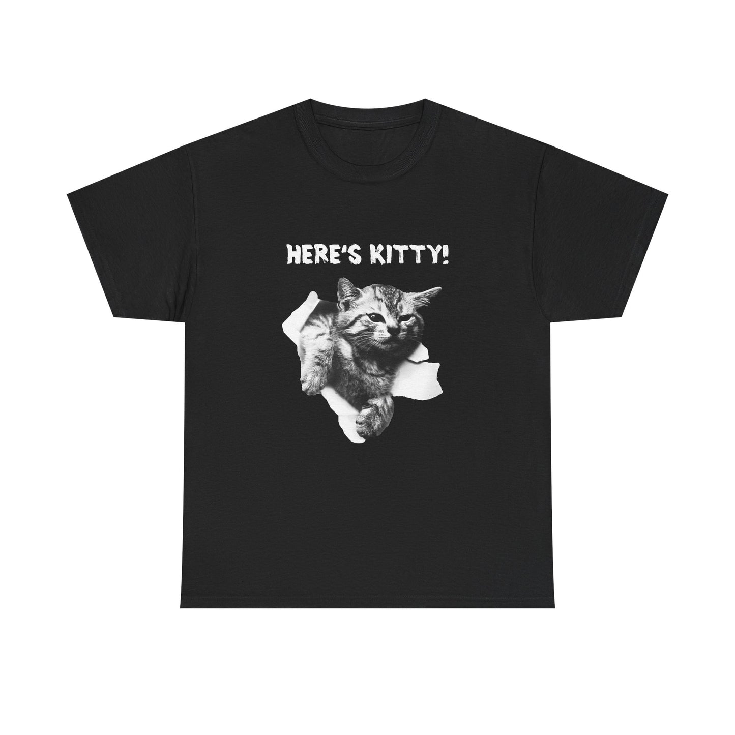 Horror Parody "Here's Kitty" T-Shirt
