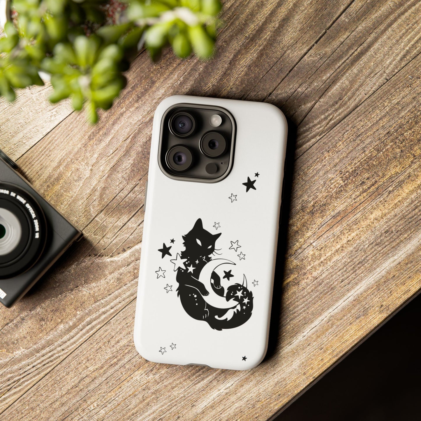 Moon Kitty Amongst the Stars Tough Cases