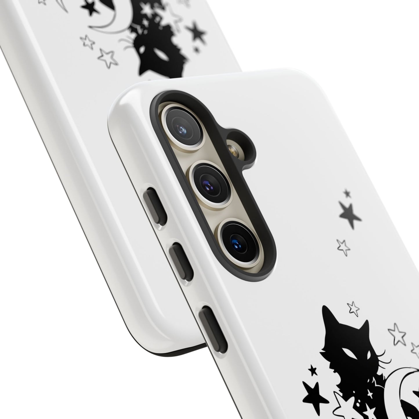 Moon Kitty Amongst the Stars Tough Cases