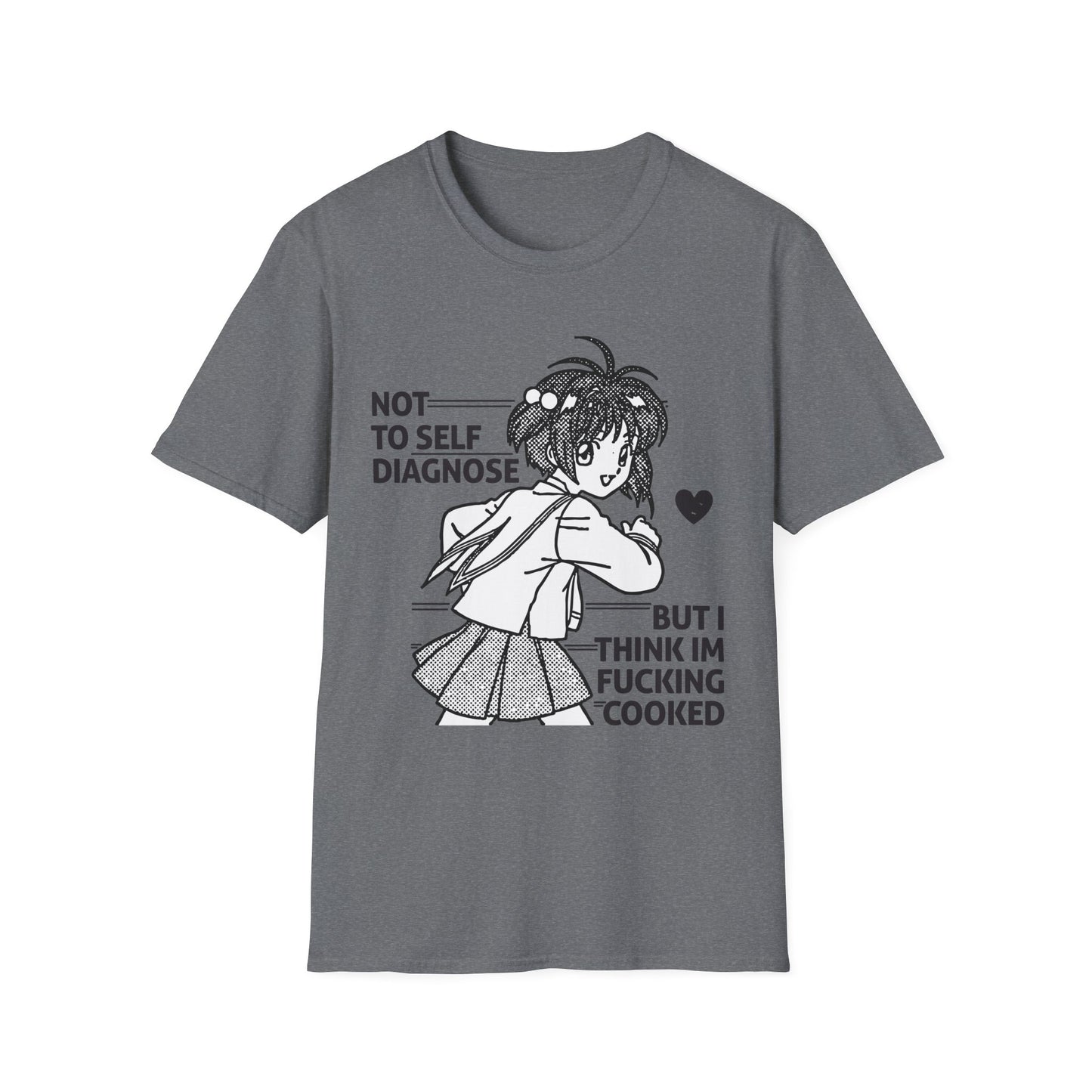 Cooked Manga Style Meme T-Shirt