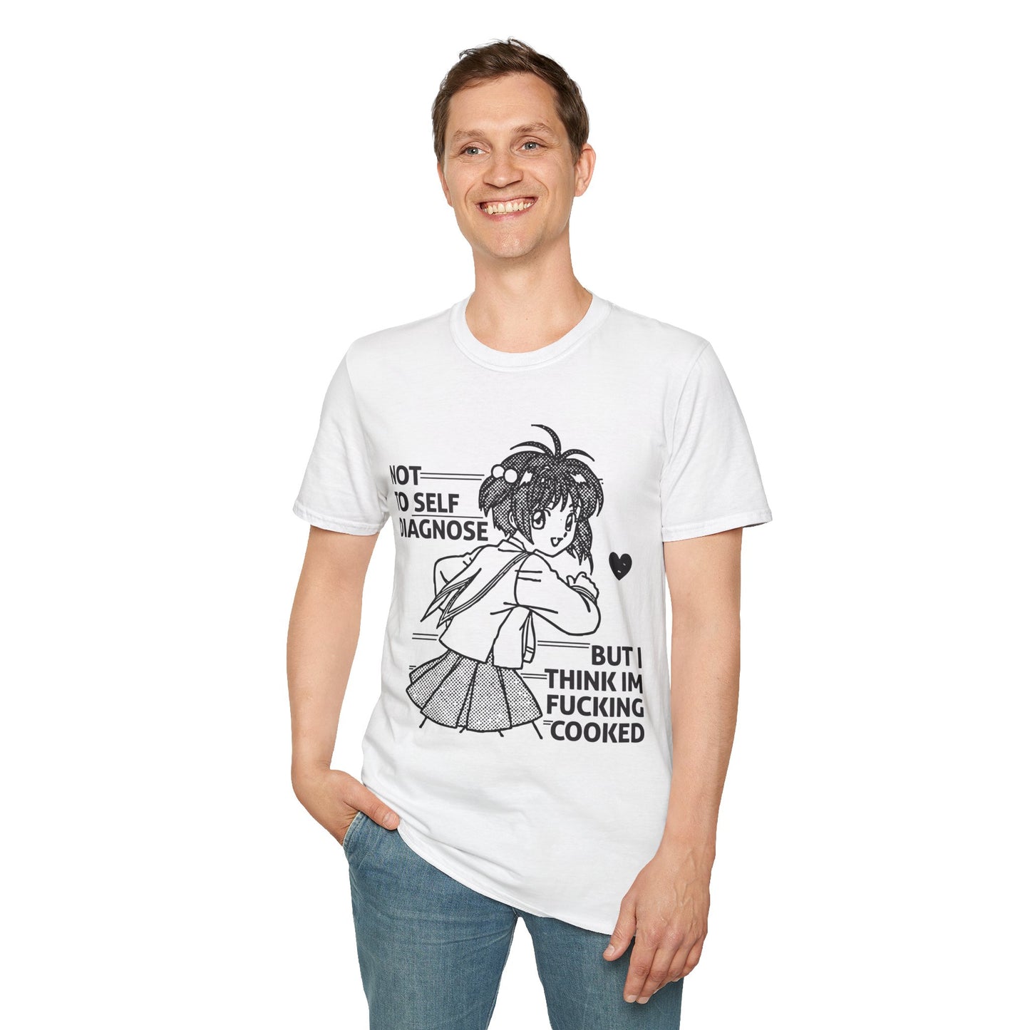 Cooked Manga Style Meme T-Shirt