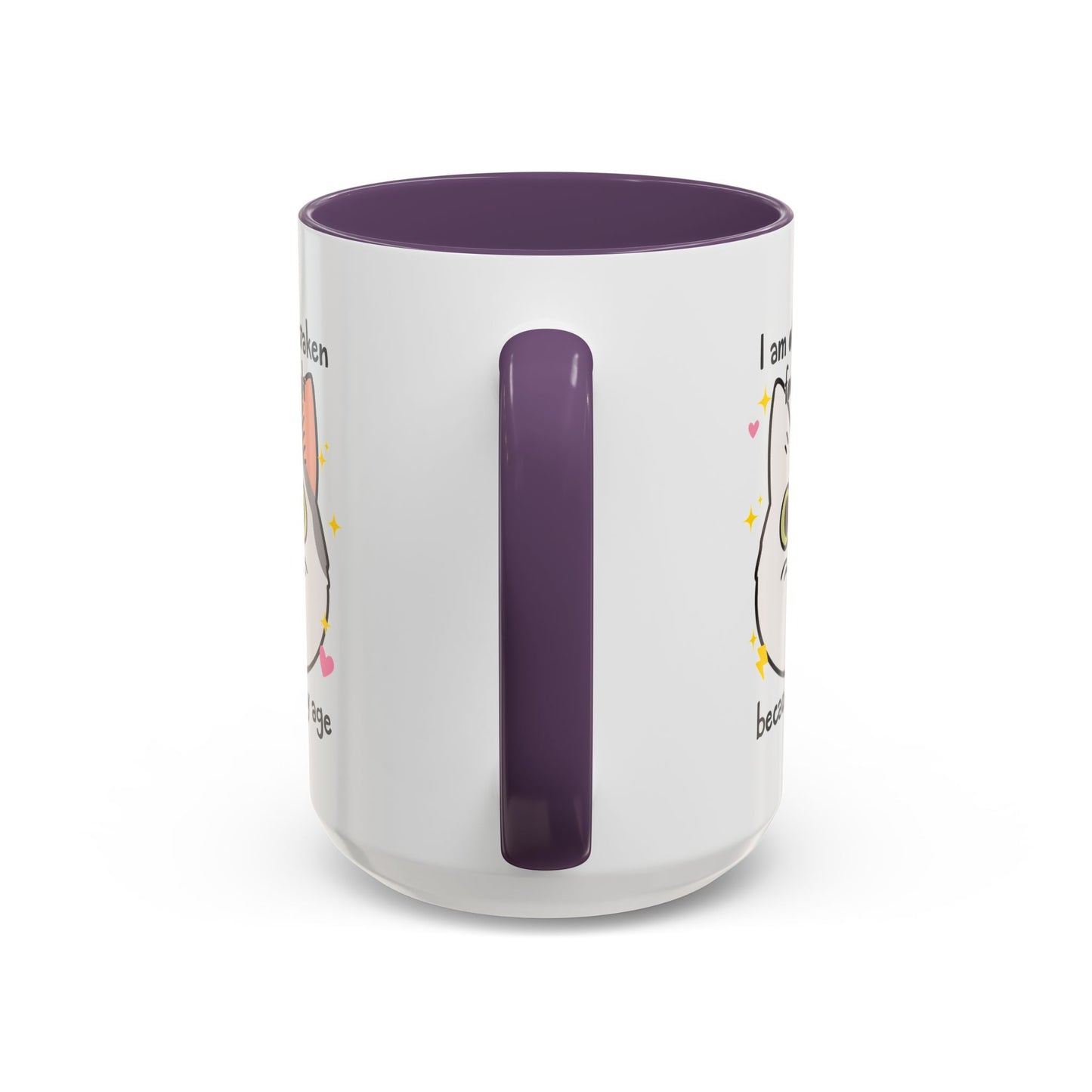Mistaken For an Adult Cat Accent Coffee Mug (11, 15oz)