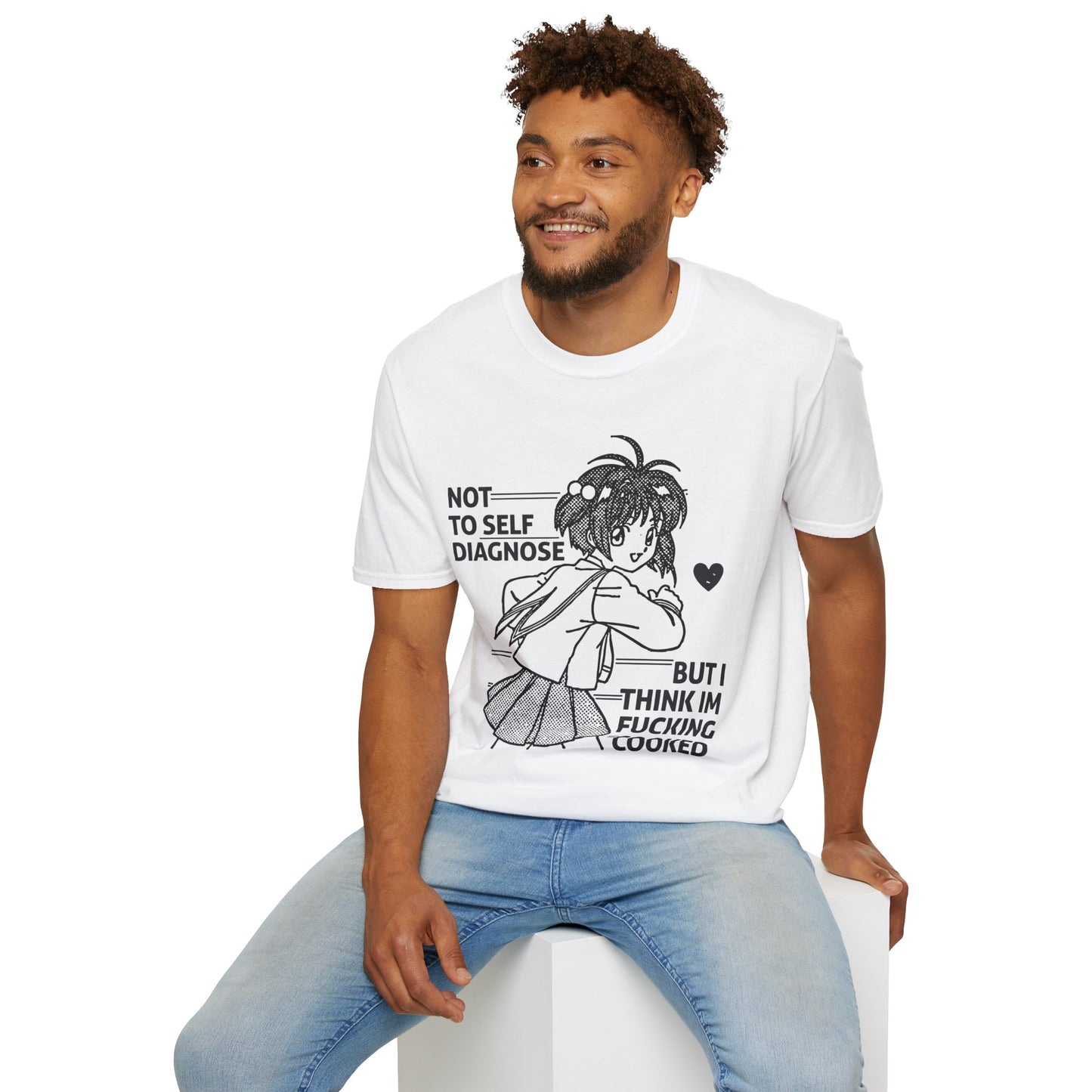 Cooked Manga Style Meme T-Shirt