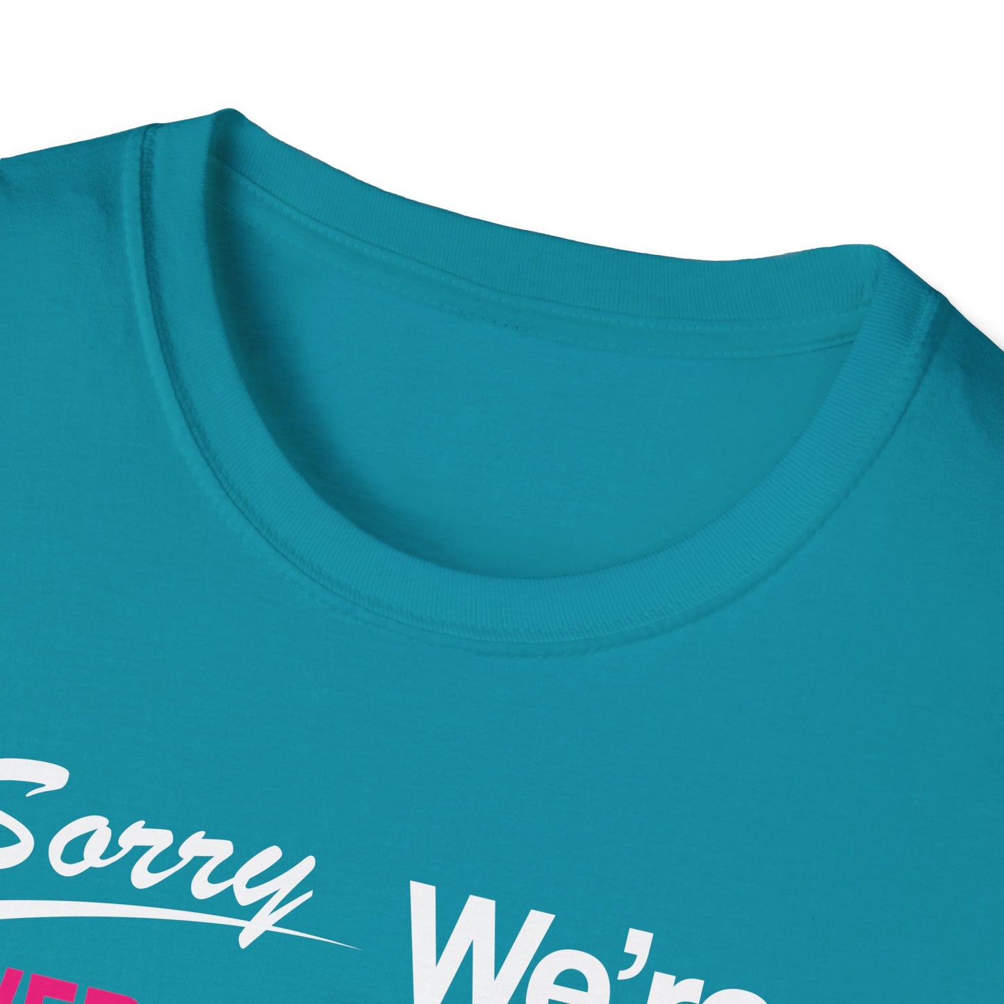 Sorry We're Overstimulanted T-Shirt