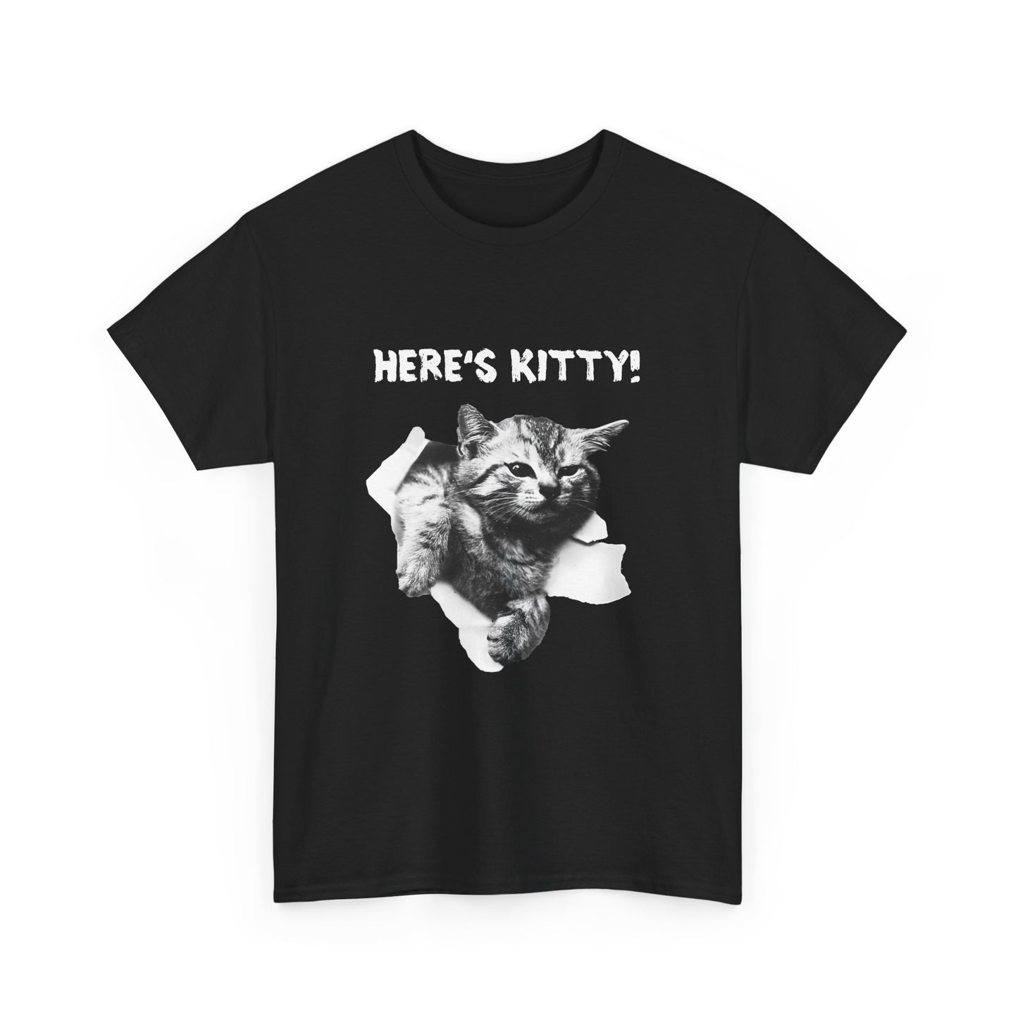 Horror Parody "Here's Kitty" T-Shirt