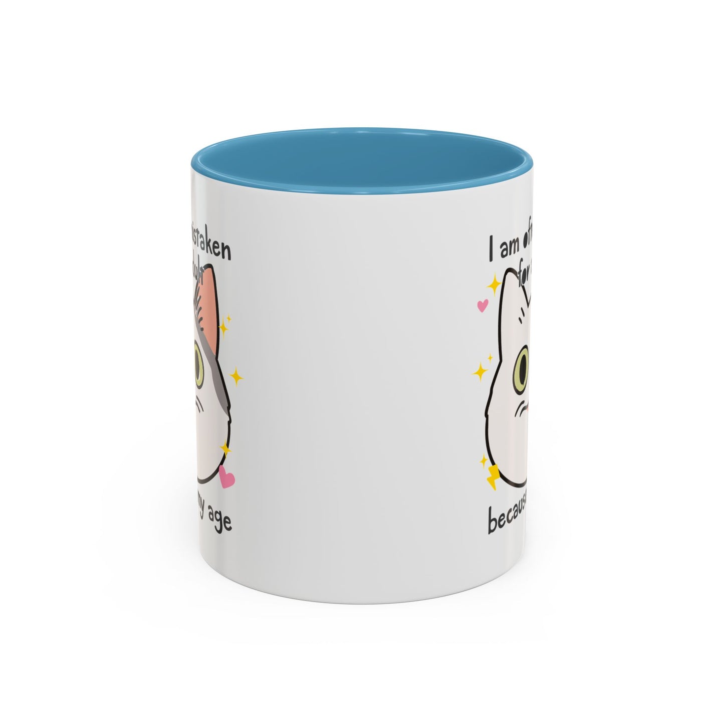 Mistaken For an Adult Cat Accent Coffee Mug (11, 15oz)