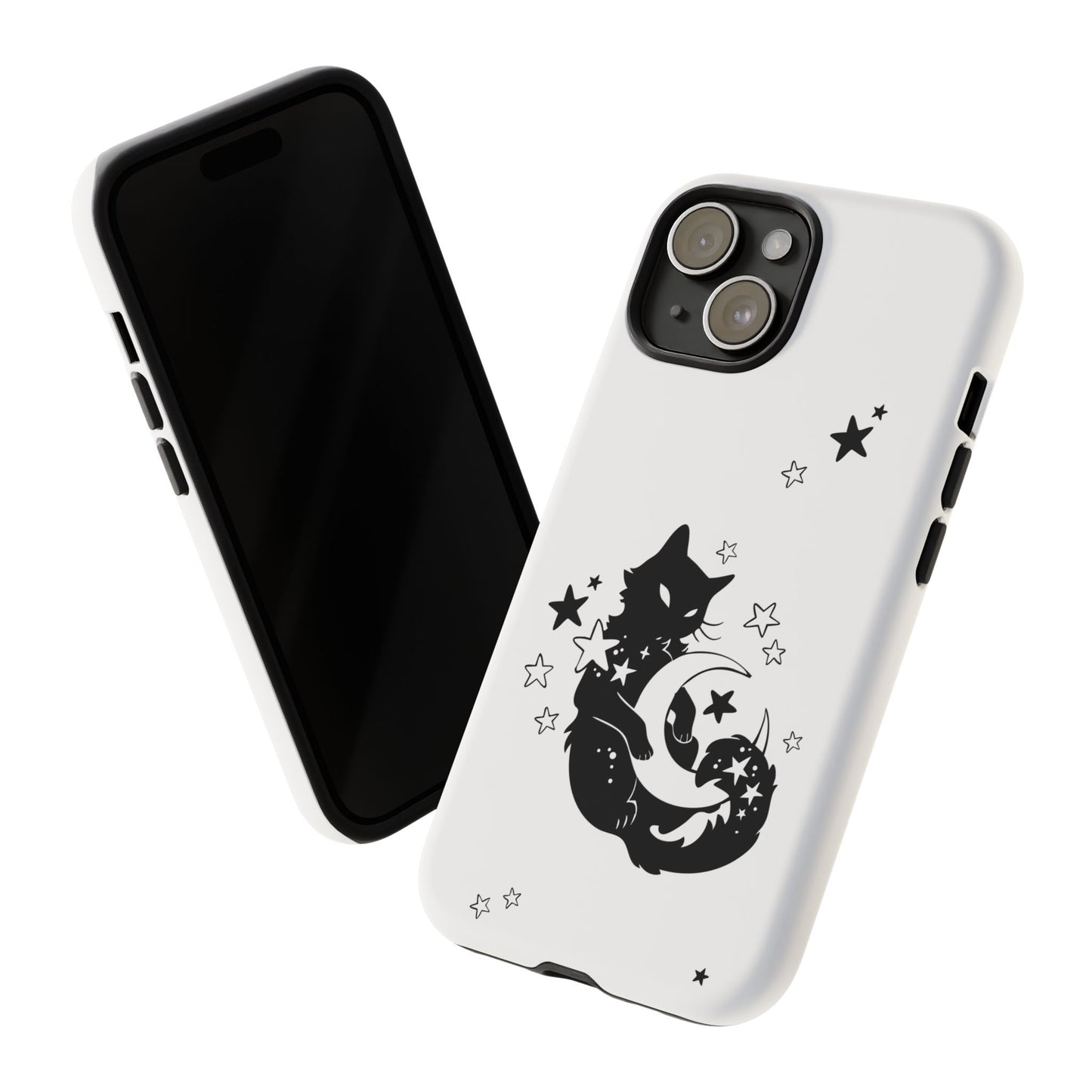 Moon Kitty Amongst the Stars Tough Cases