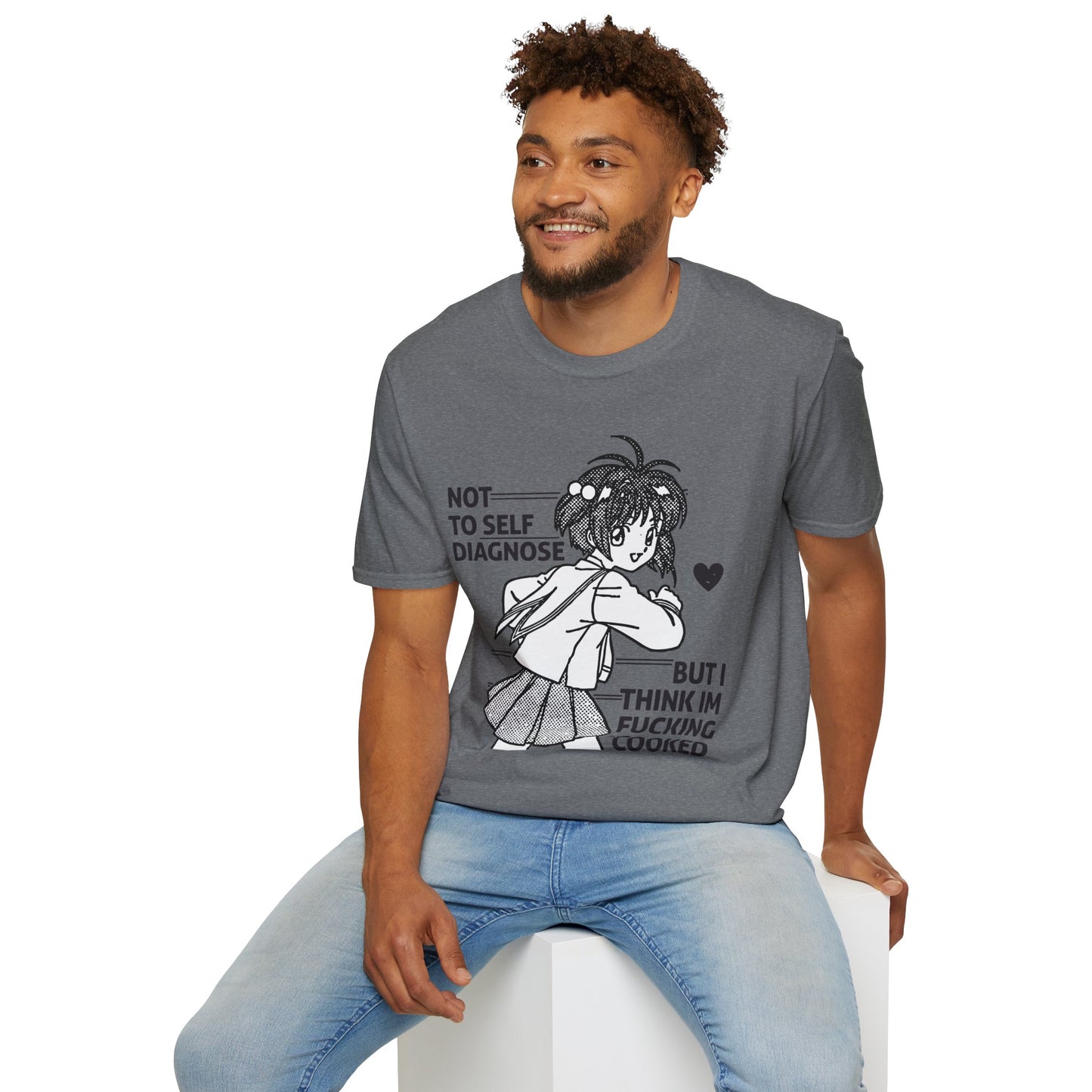 Cooked Manga Style Meme T-Shirt