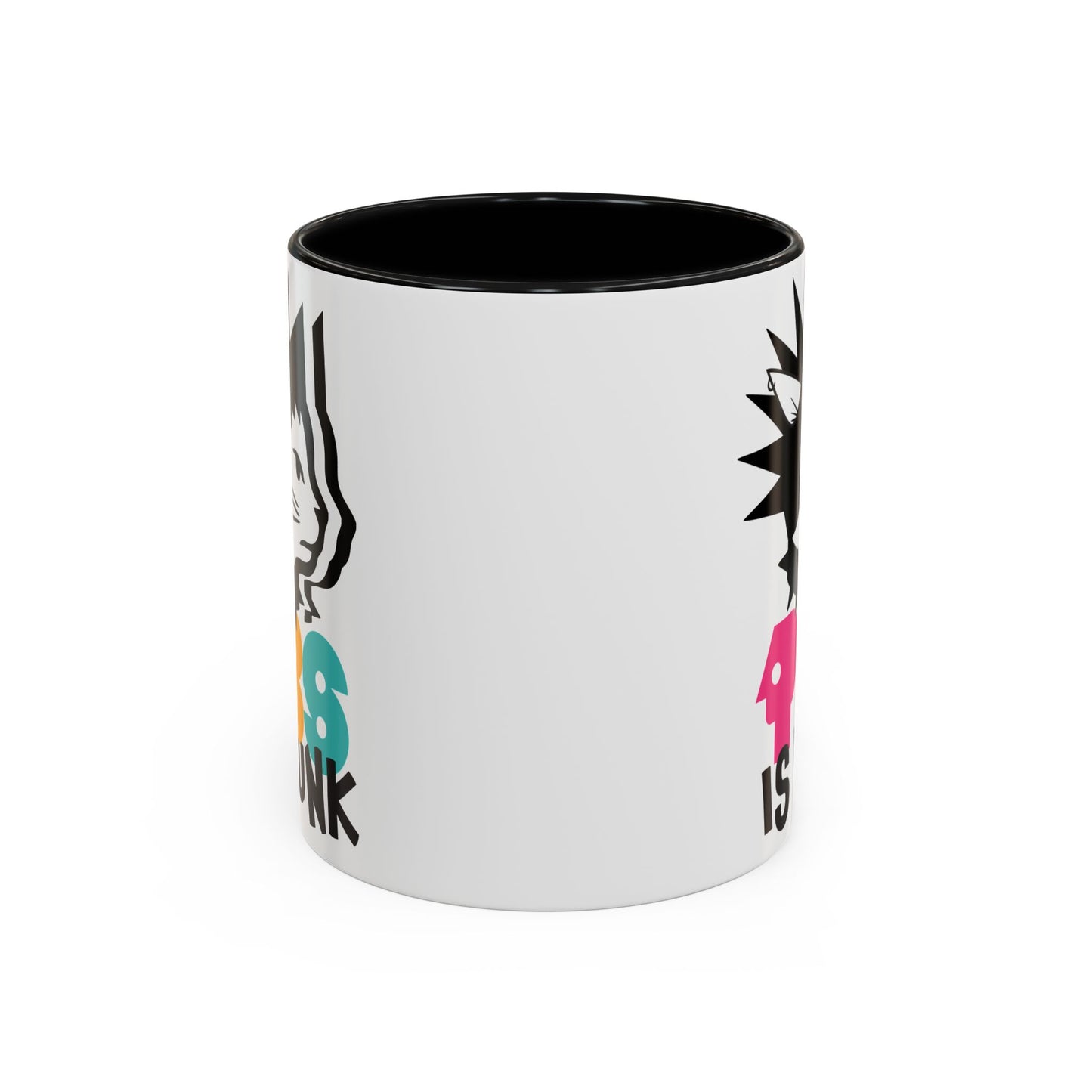 PBS is PUNK Cat Accent Coffee Mug (11, 15oz)